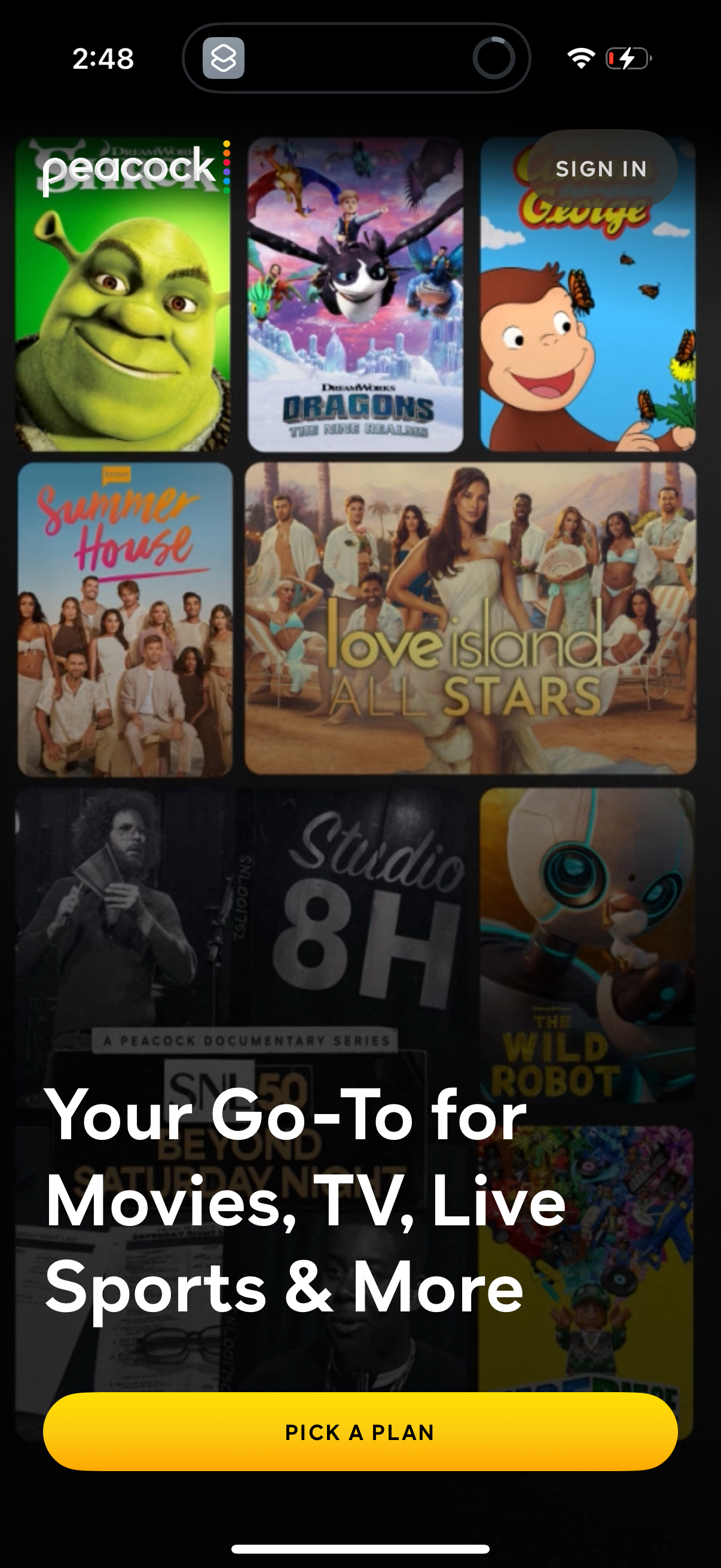 peacock app screenshot 5