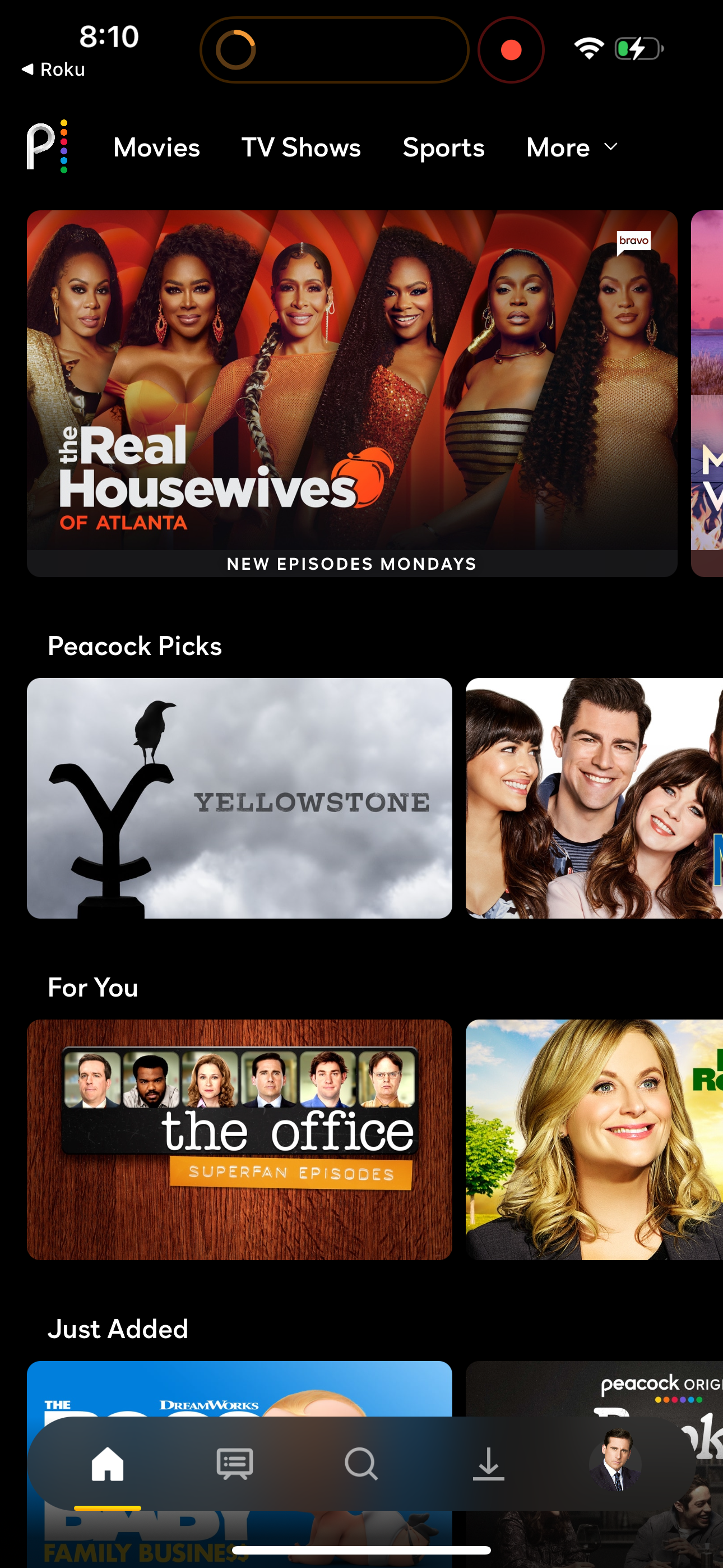 peacock app screenshot 114
