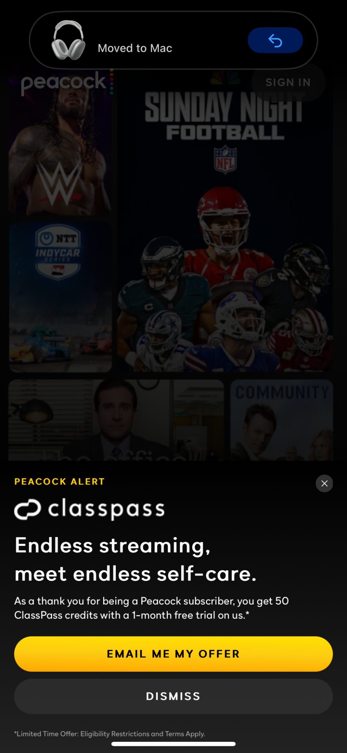 peacock app screenshot 20