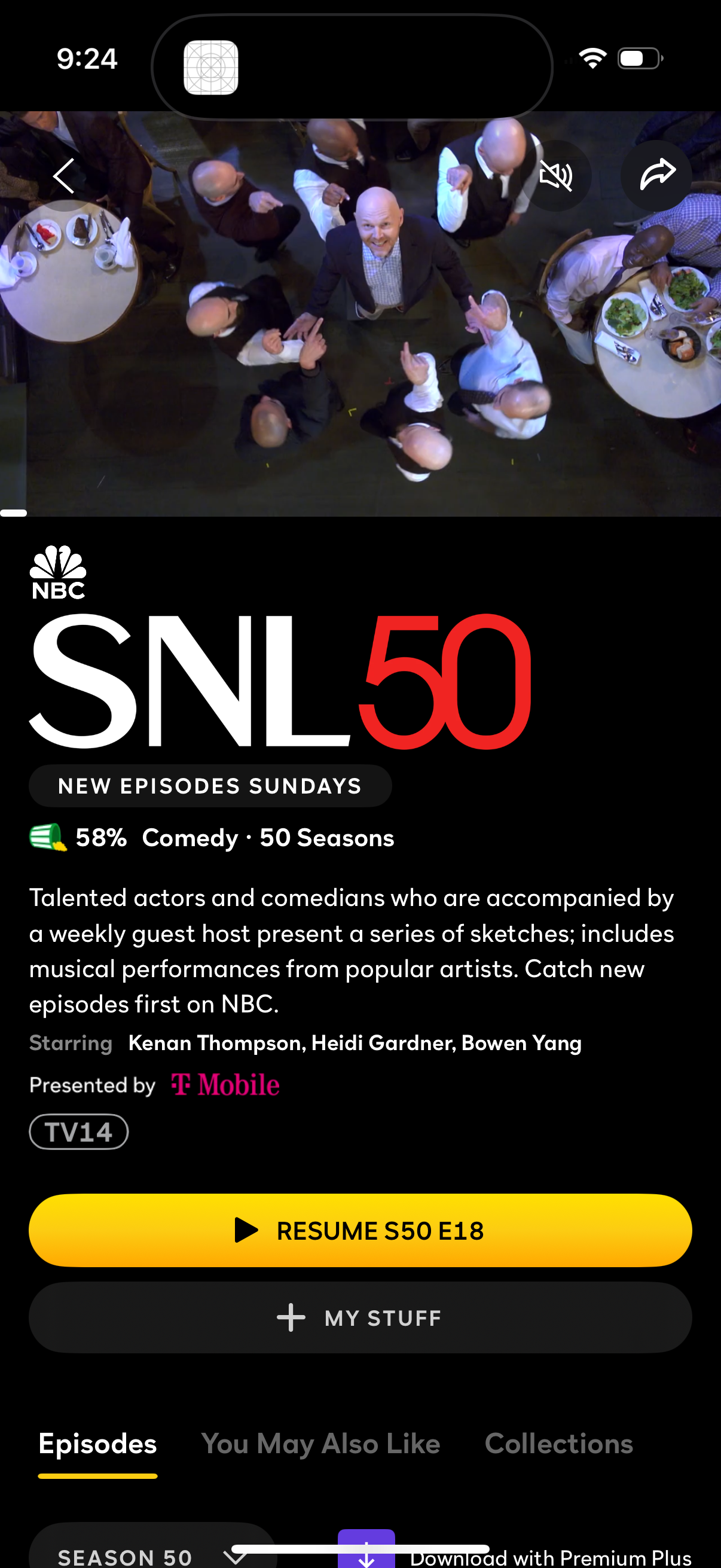 peacock app screenshot 2