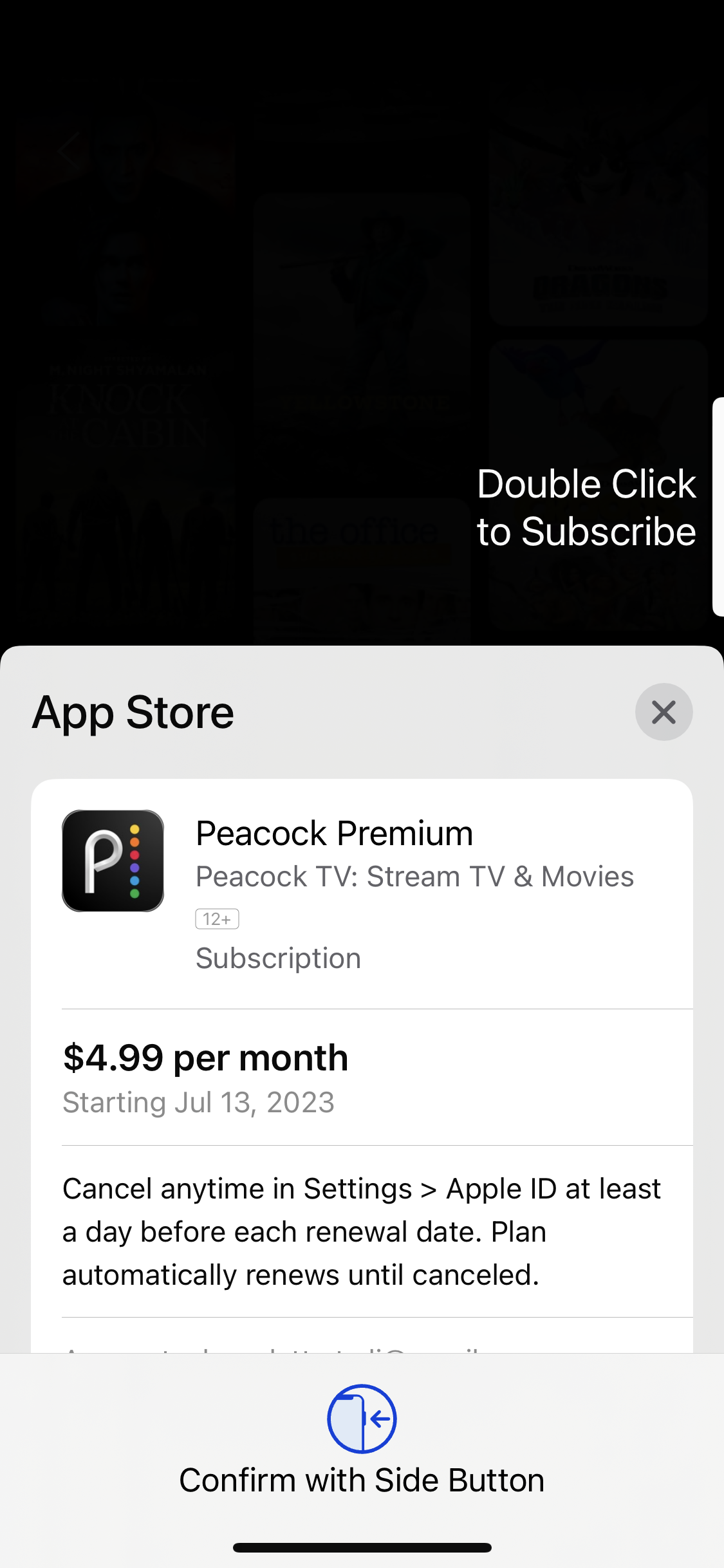 peacock app screenshot 107
