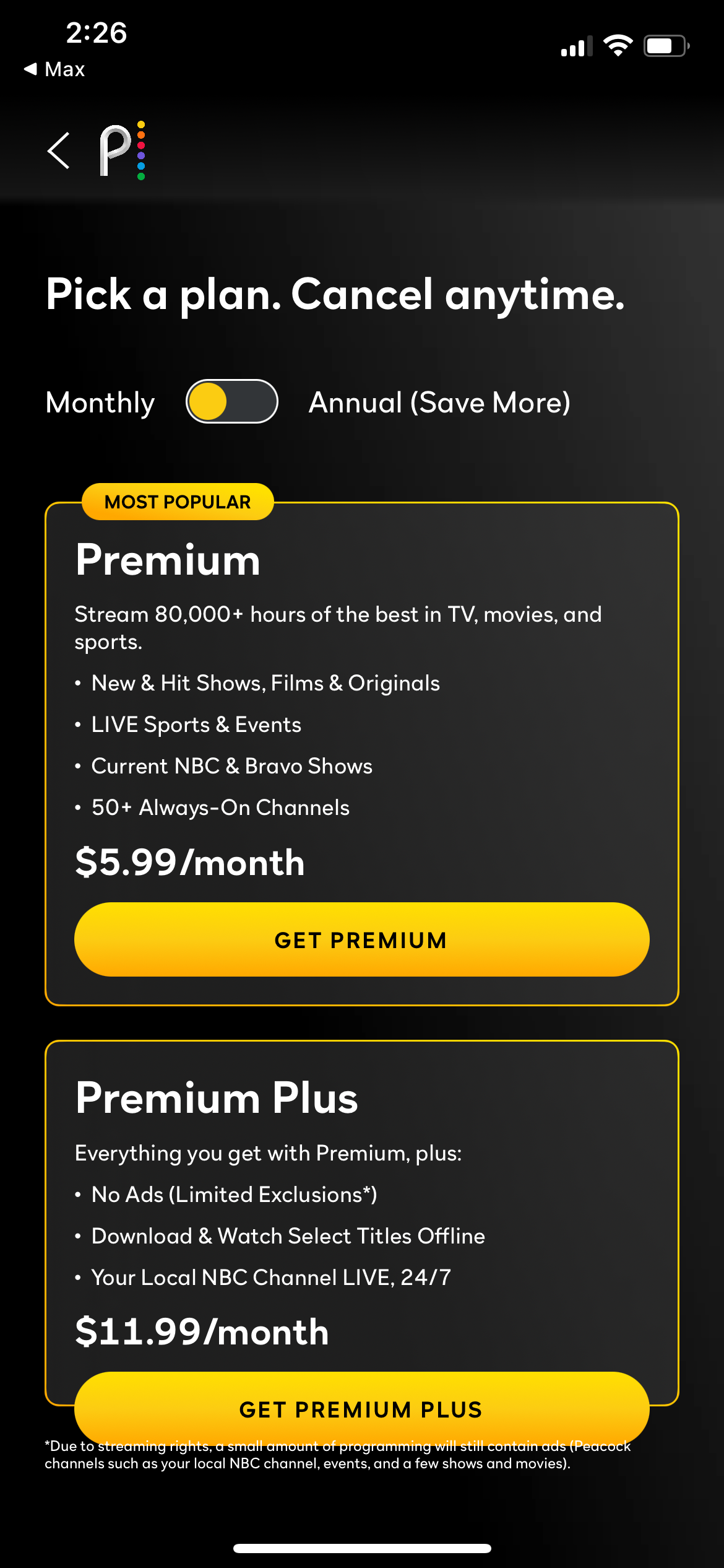 peacock app screenshot 65