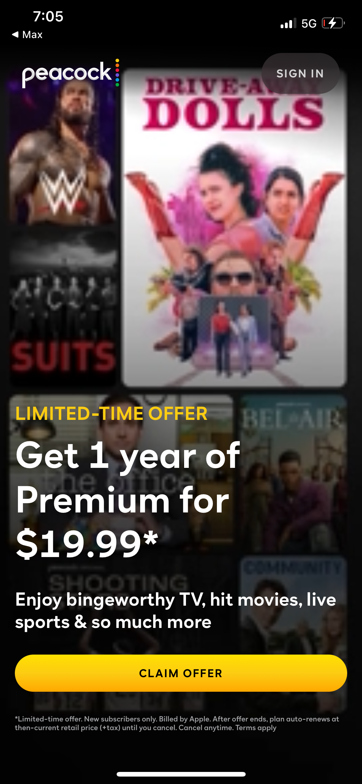 peacock app screenshot 53