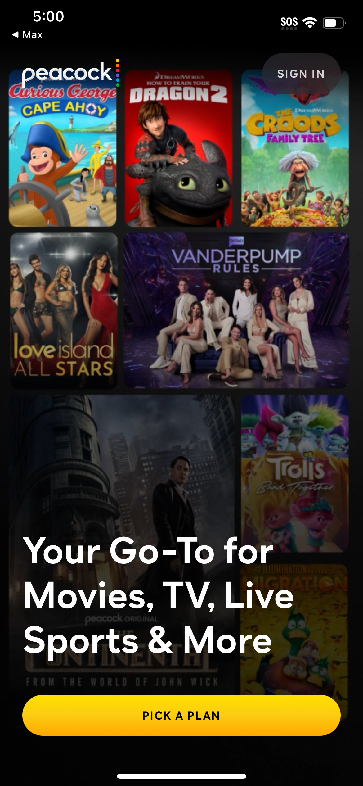 peacock app screenshot 44