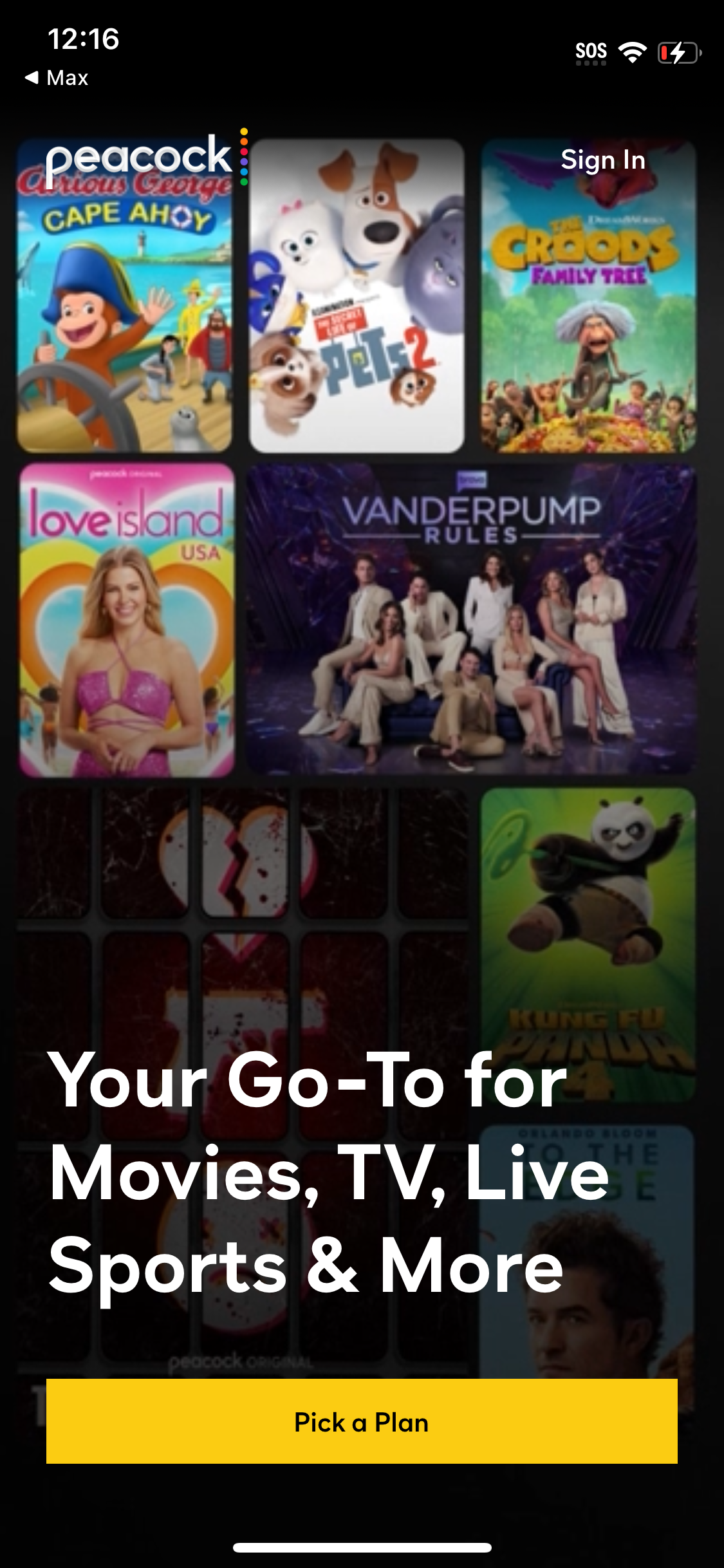 peacock app screenshot 38