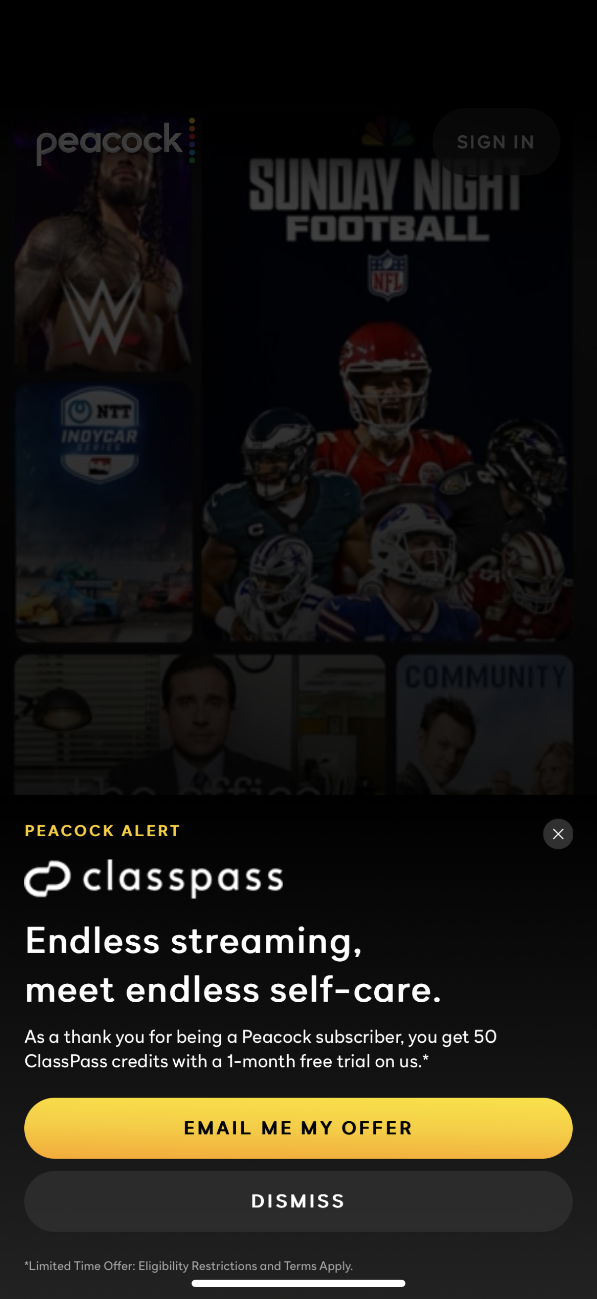 peacock app screenshot 27