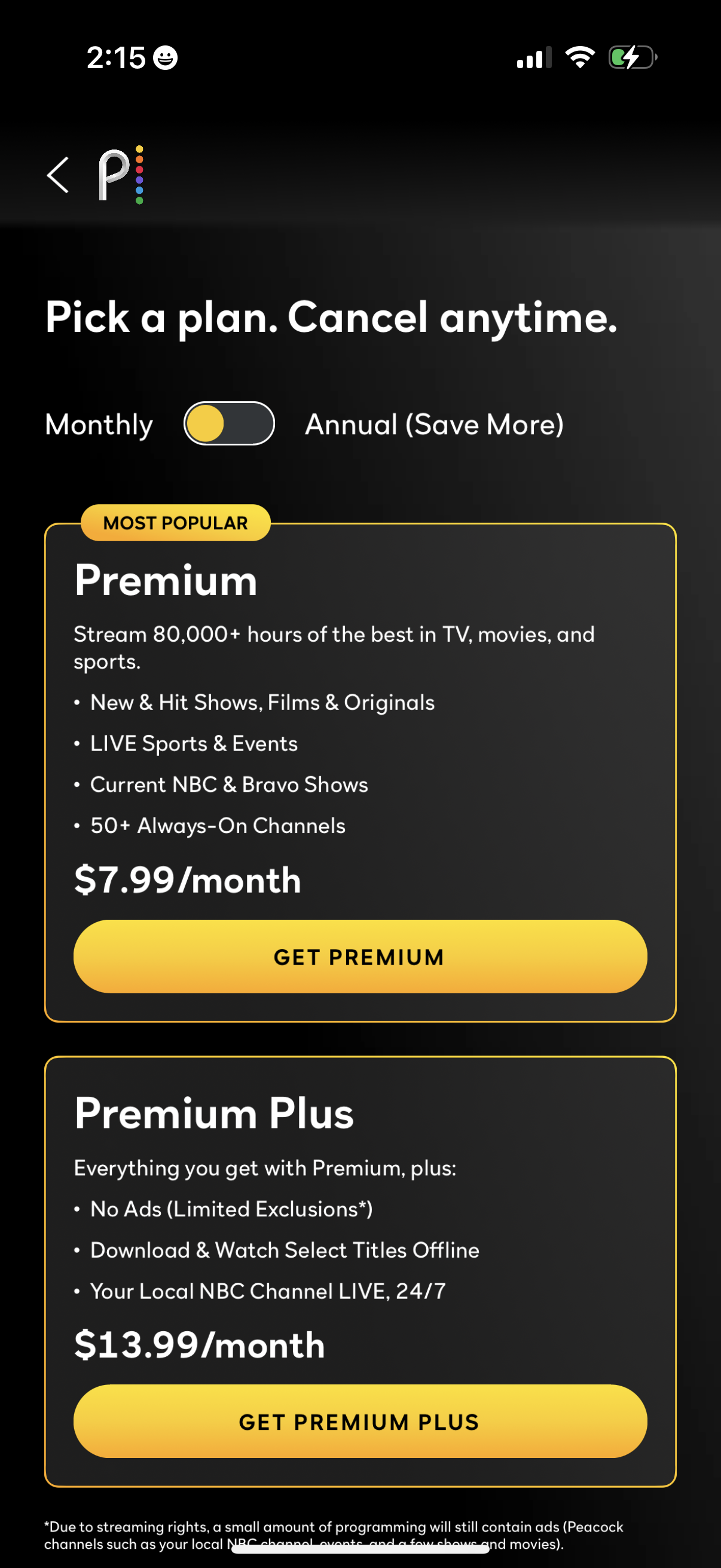 peacock app screenshot 26