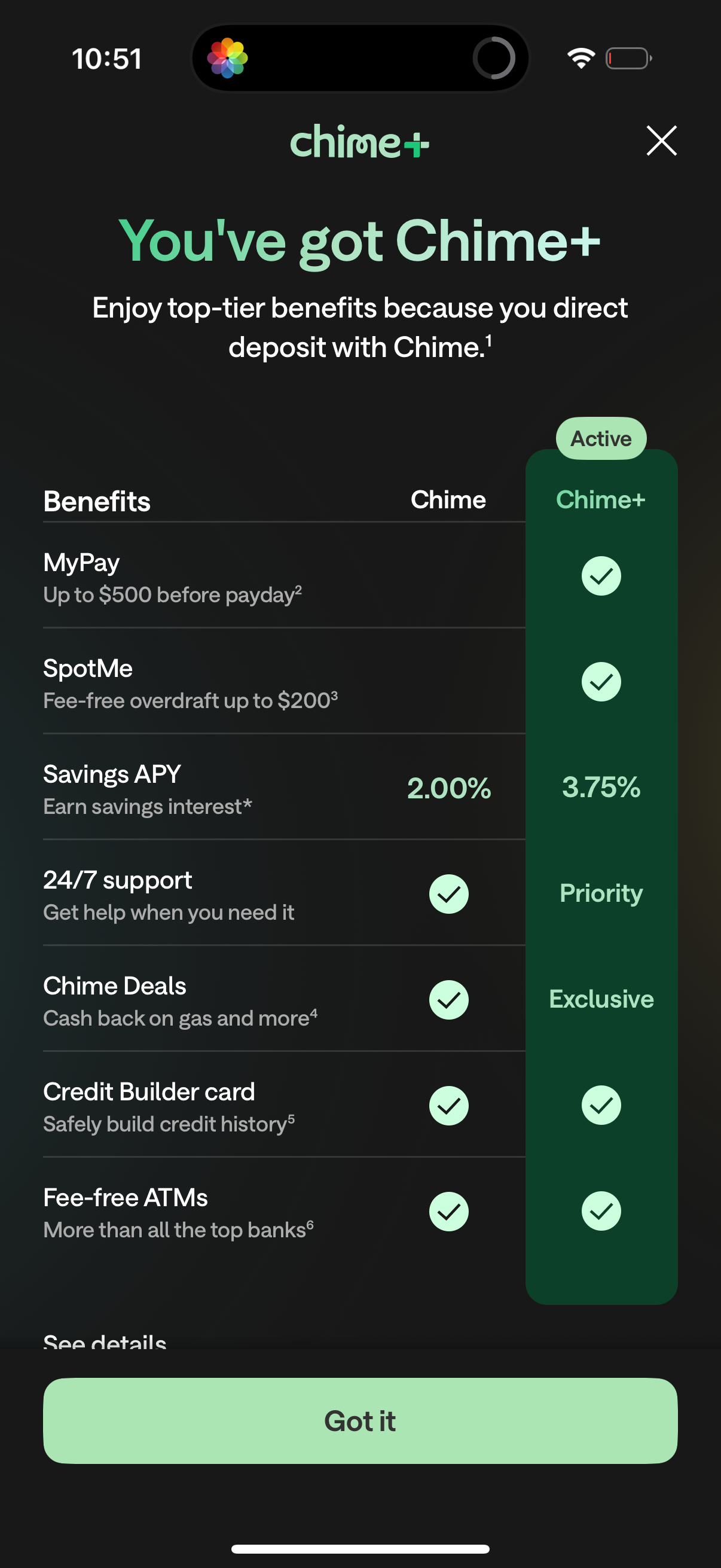 chime app screenshot 42
