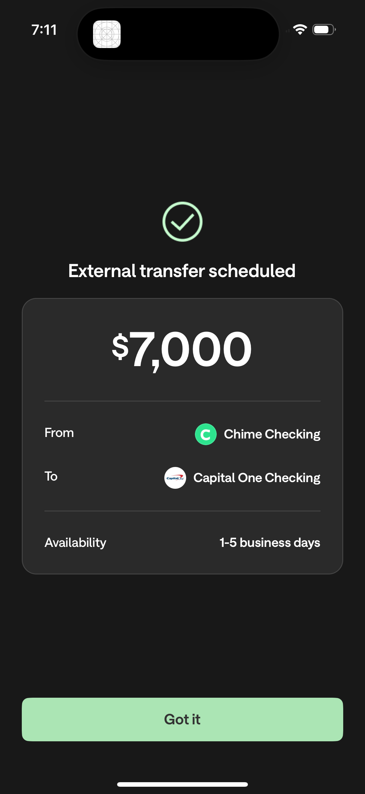 chime app screenshot 80