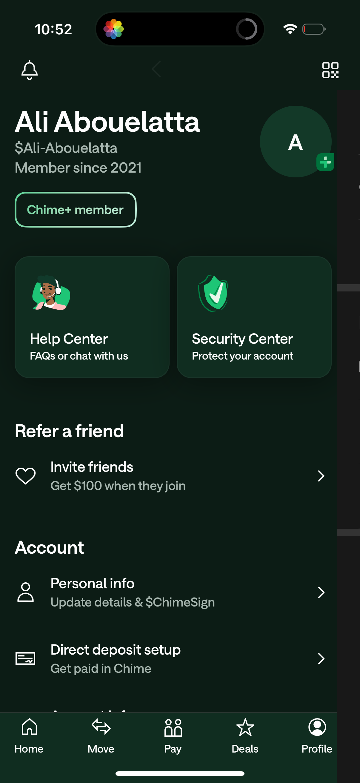 chime app screenshot 30
