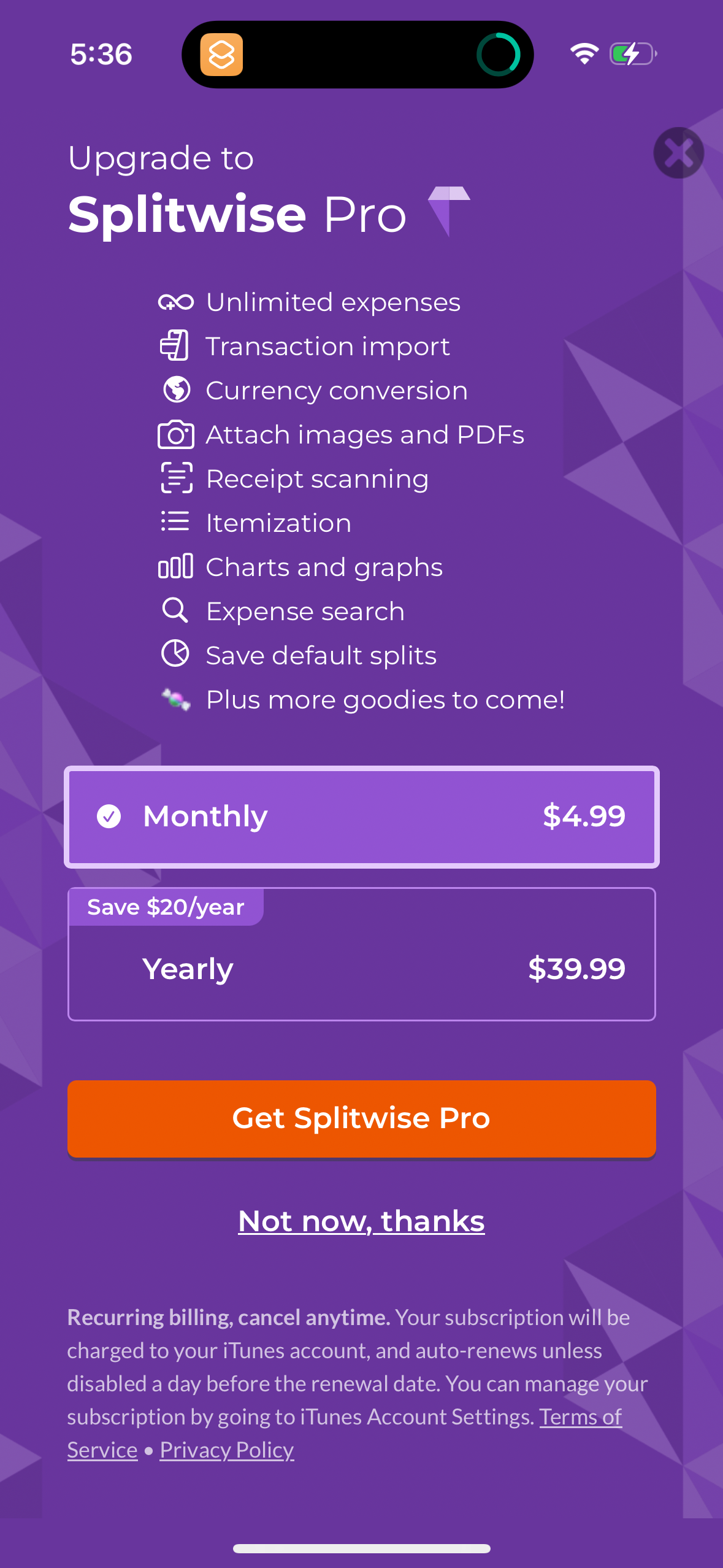 splitwise app screenshot 31