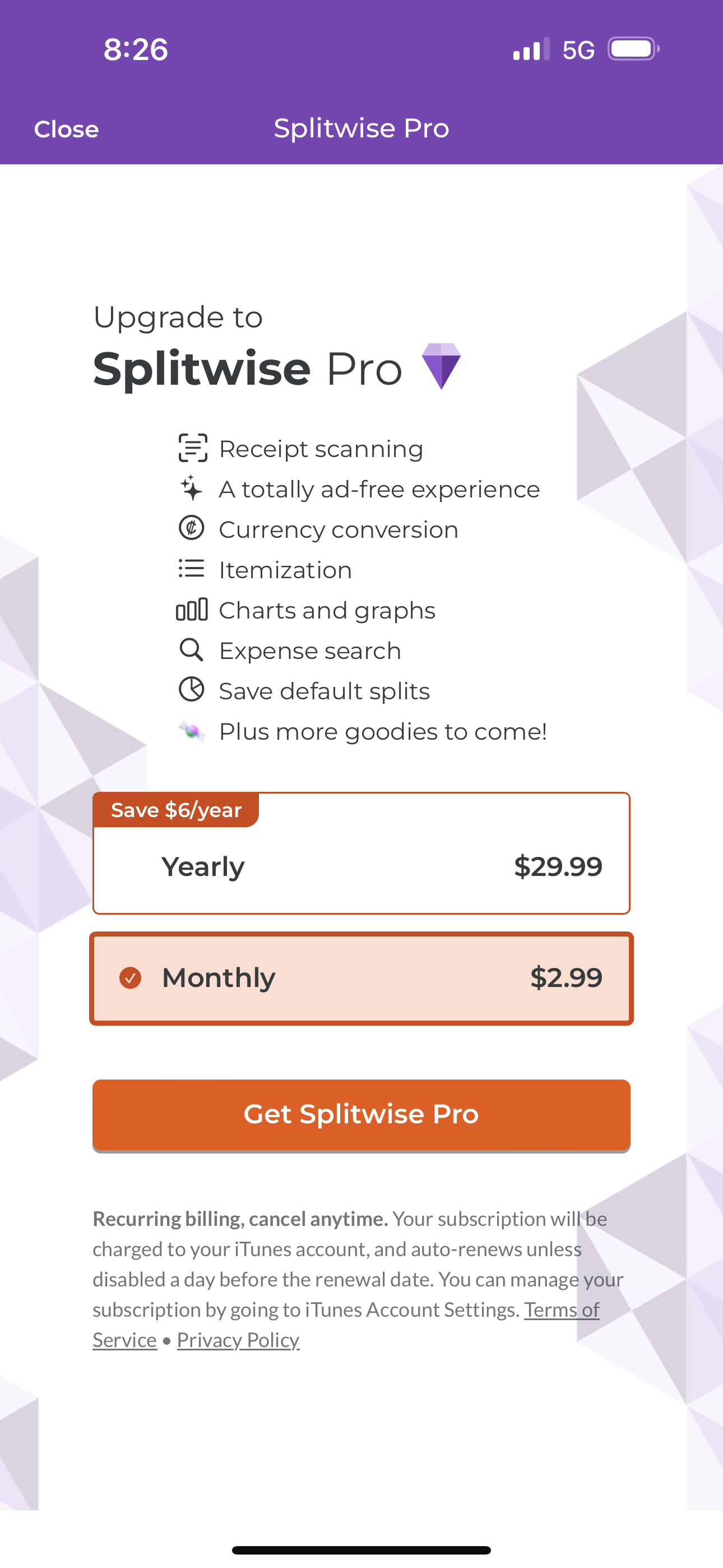 splitwise app screenshot 45