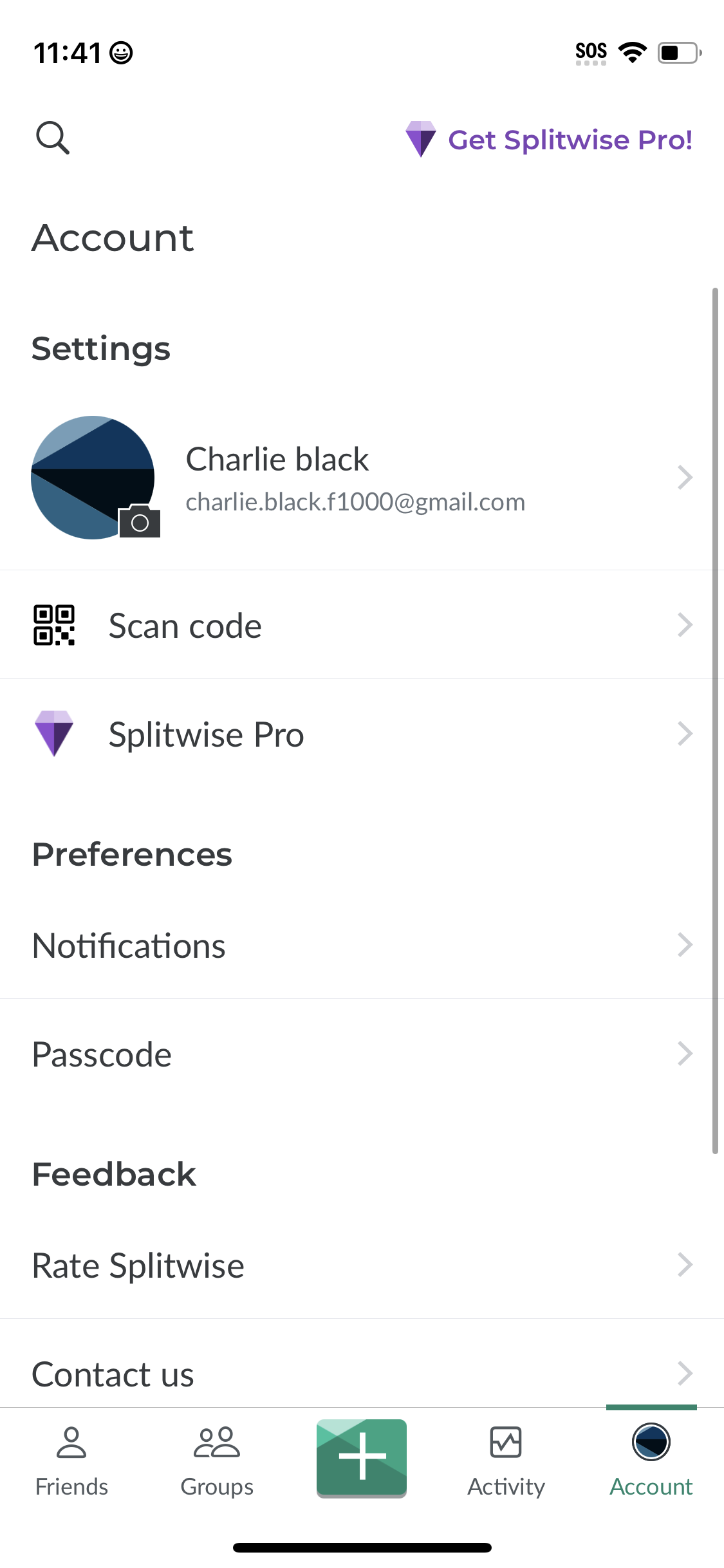 splitwise app screenshot 43