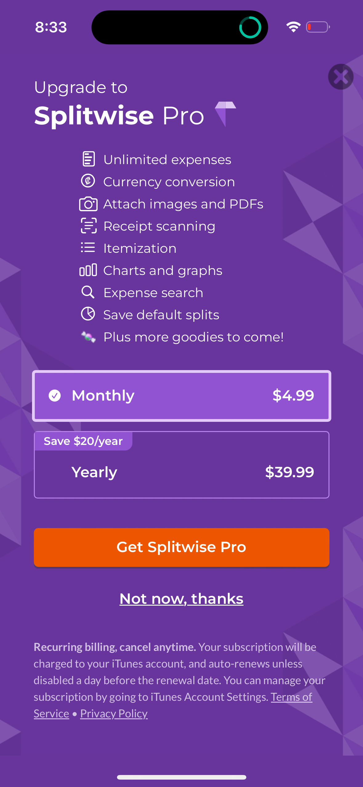 splitwise app screenshot 41