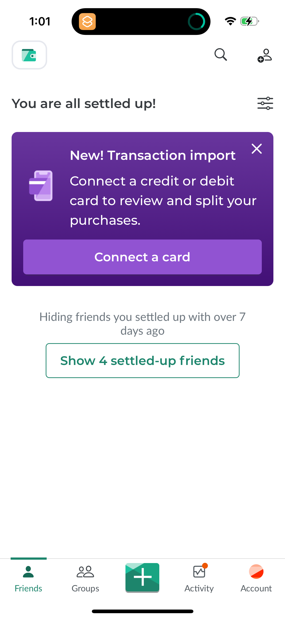 splitwise app screenshot 33