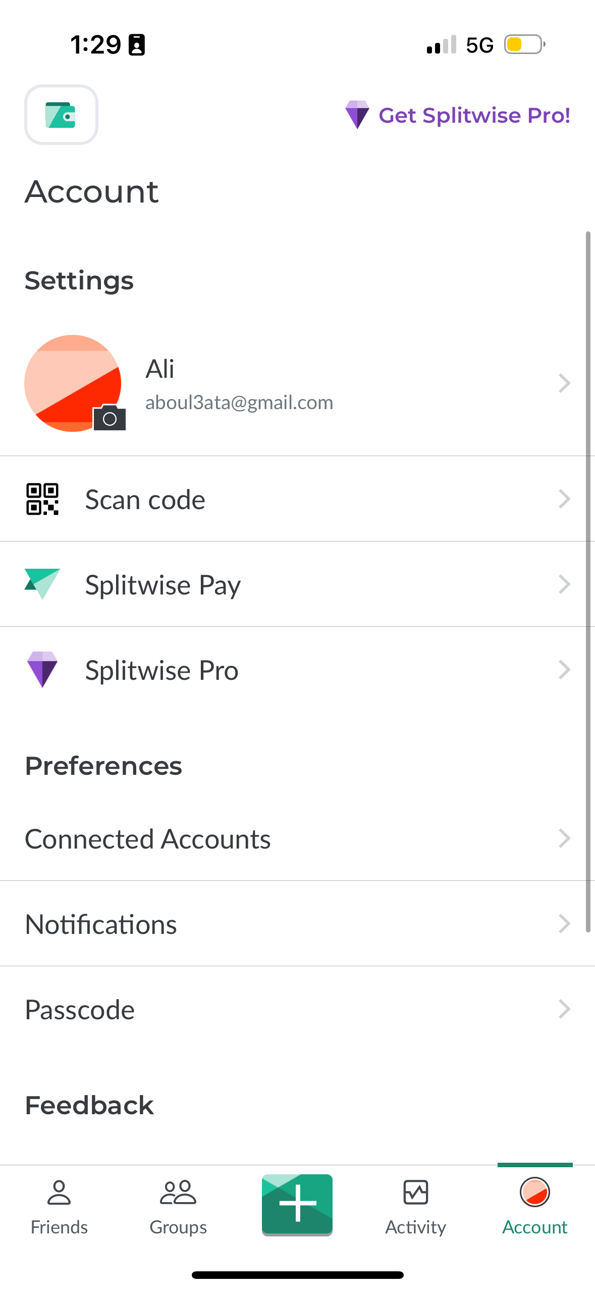 splitwise app screenshot 23