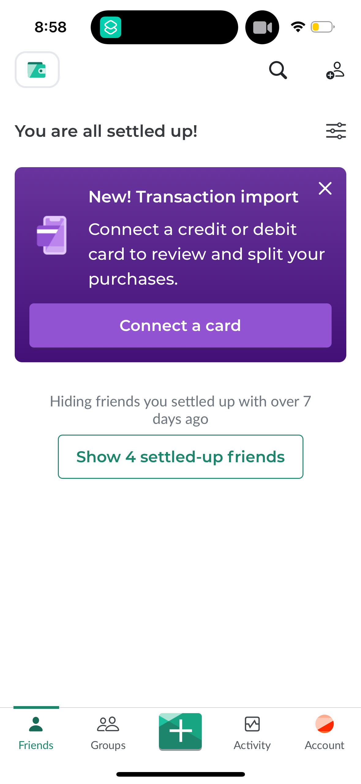 splitwise app screenshot 20