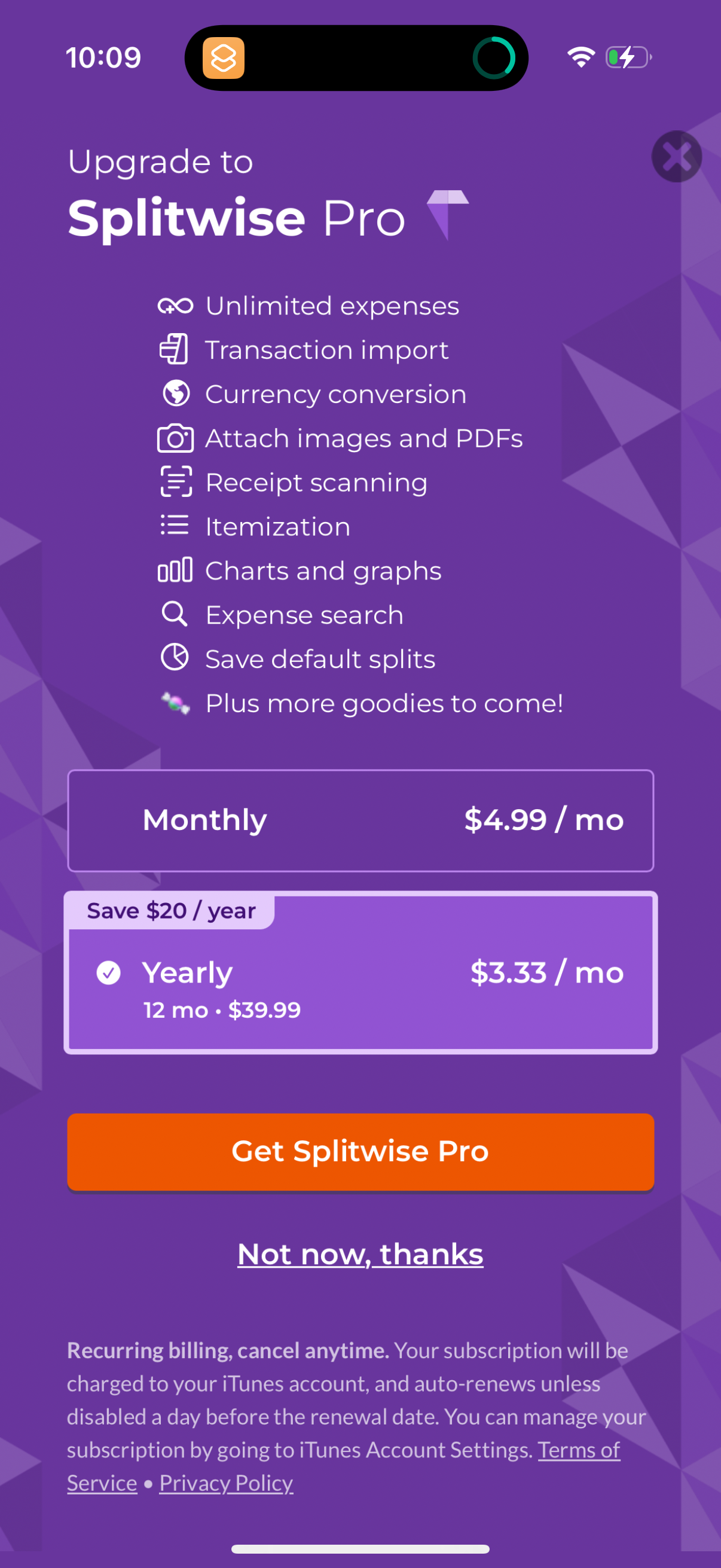 splitwise app screenshot 11