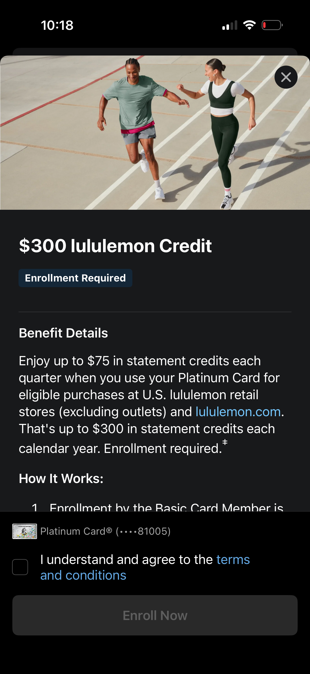 amex app screenshot 83