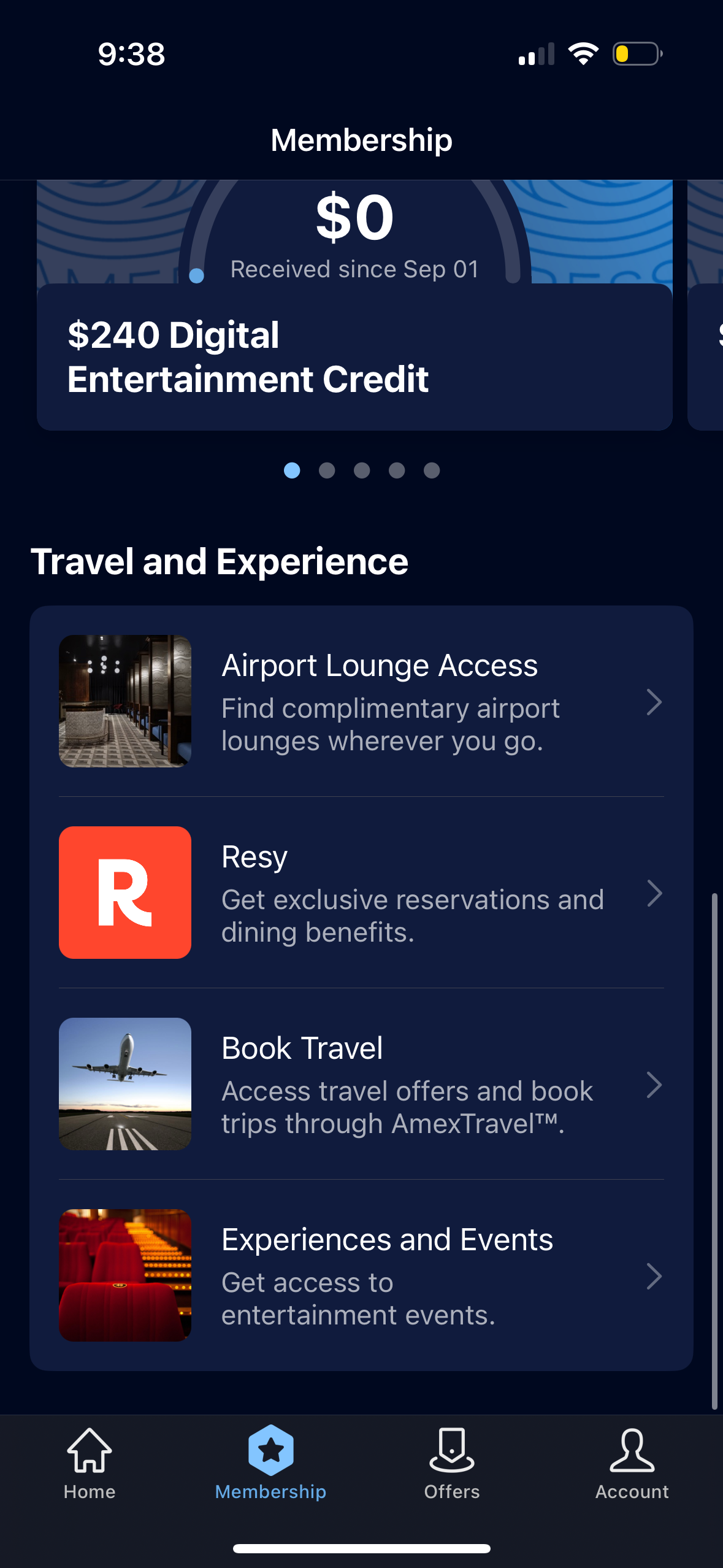 amex app screenshot 95