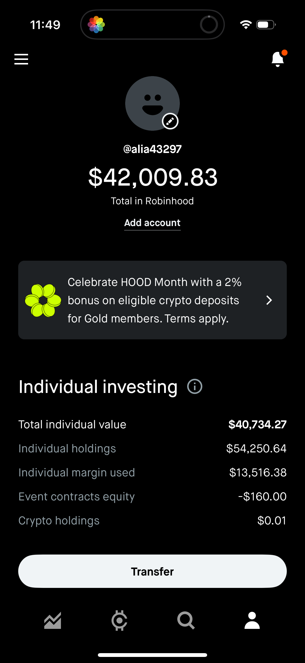 robinhood app screenshot 9