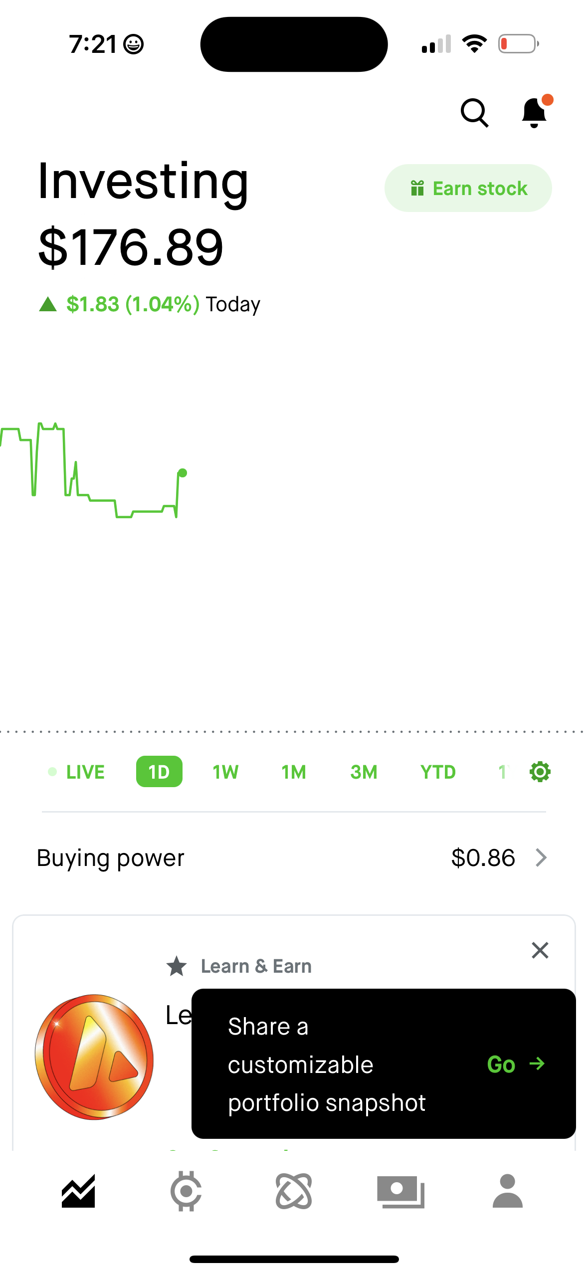 robinhood app screenshot 233