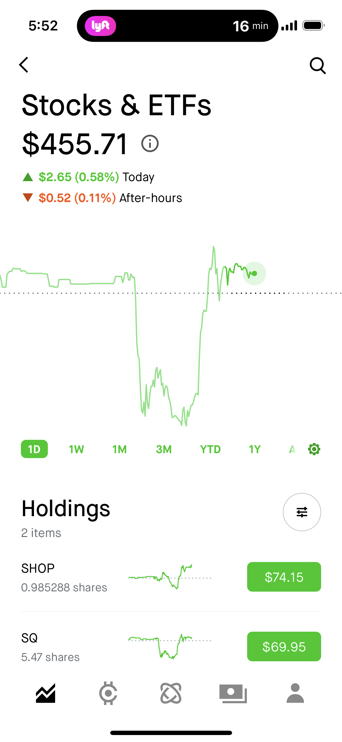 robinhood app screenshot 224