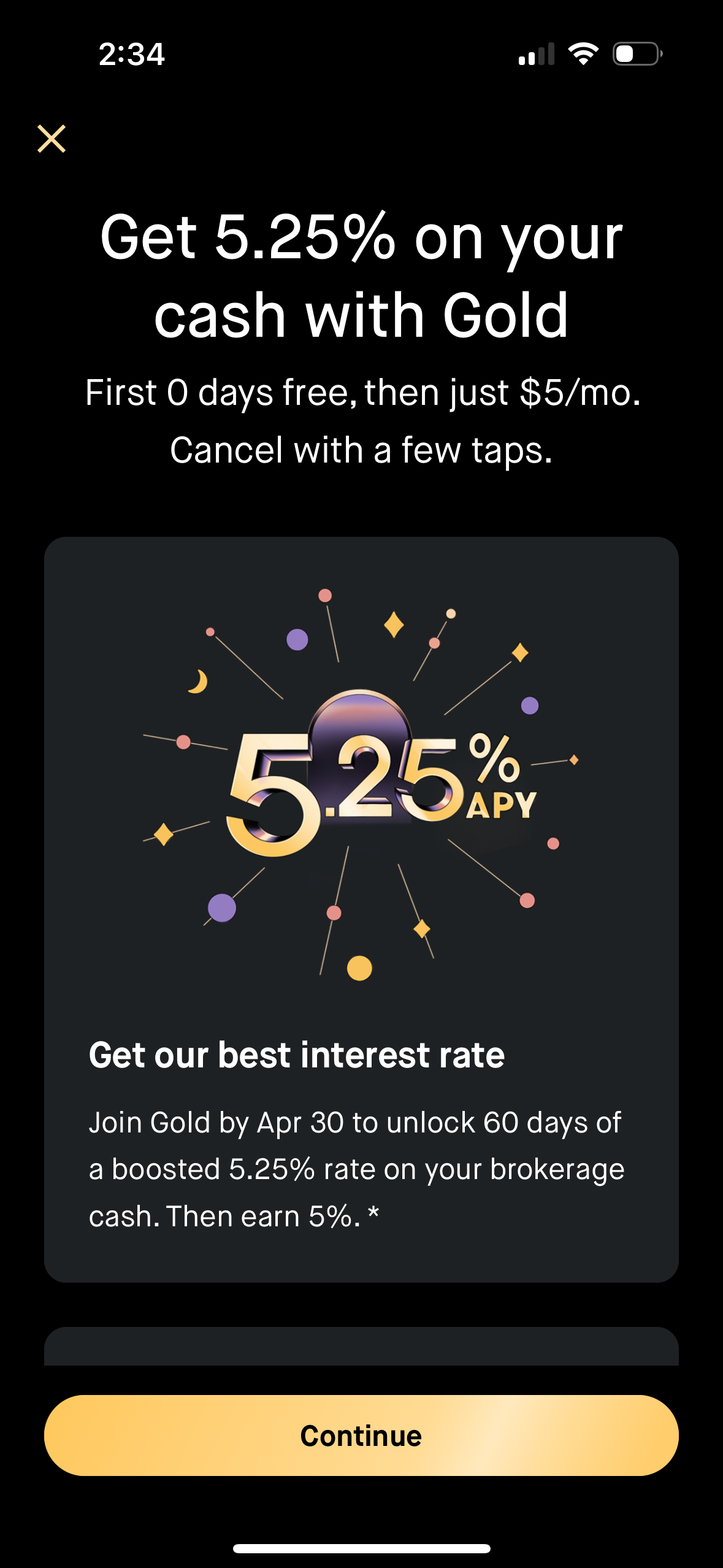 robinhood app screenshot 191