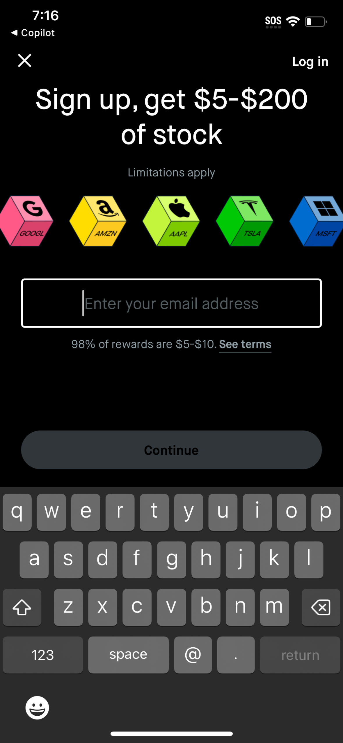 robinhood app screenshot 150