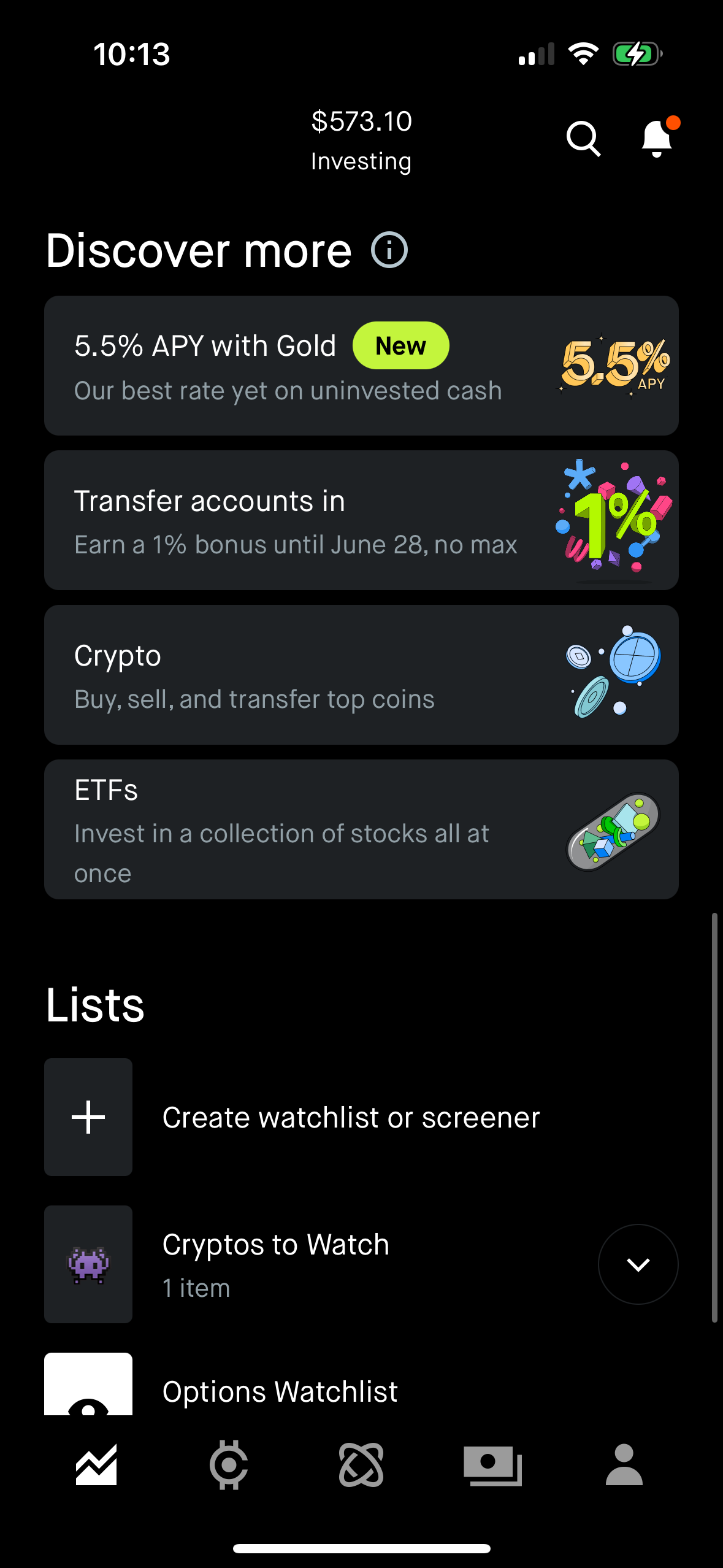 robinhood app screenshot 149