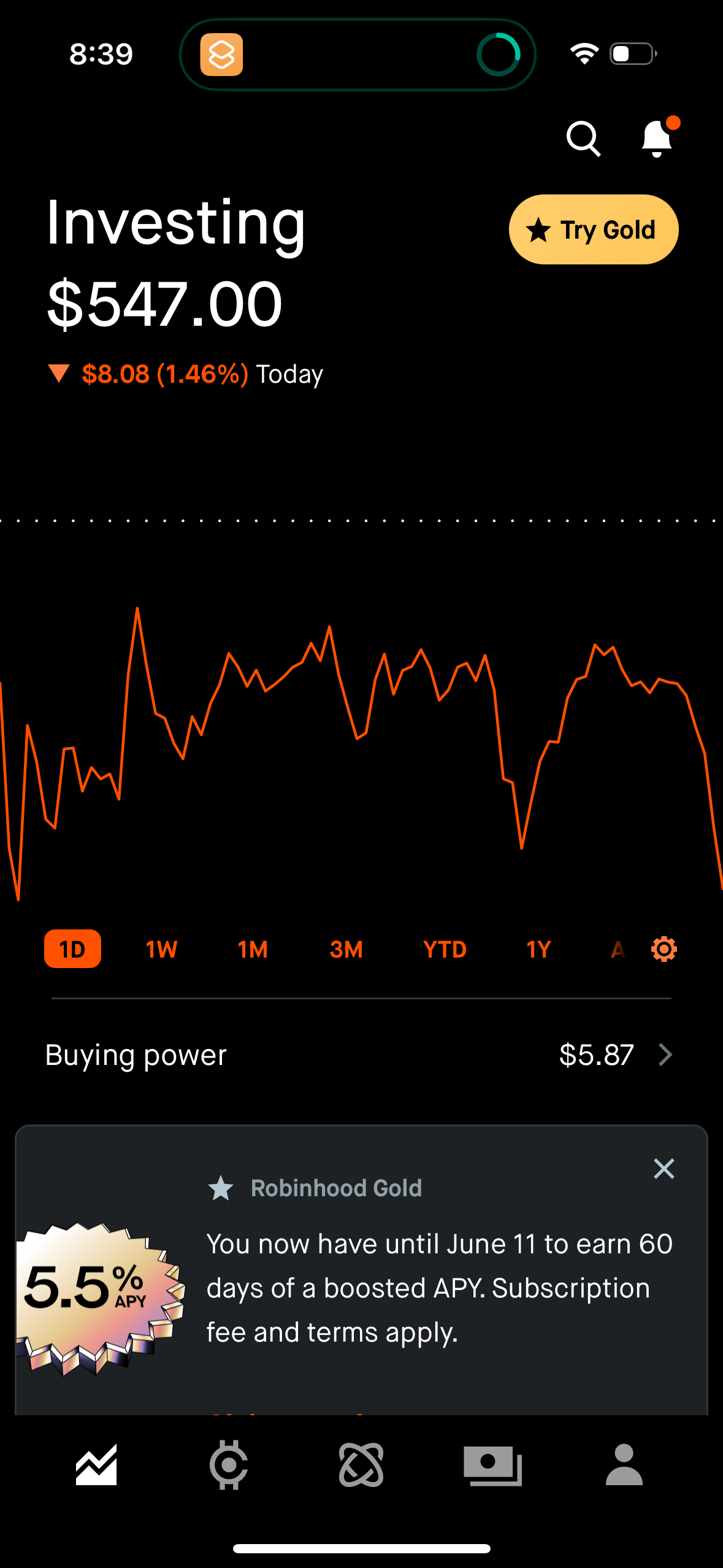 robinhood app screenshot 139
