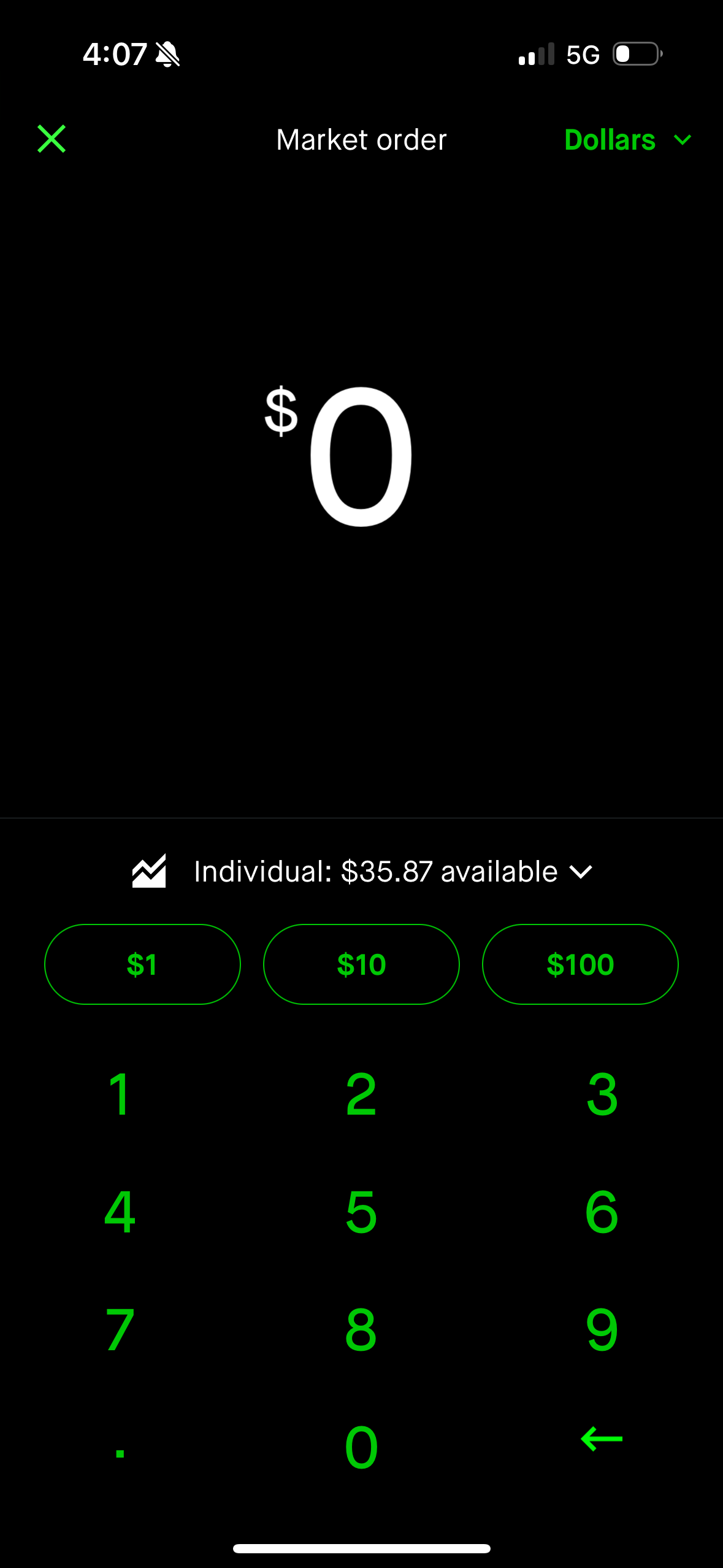 robinhood app screenshot 124