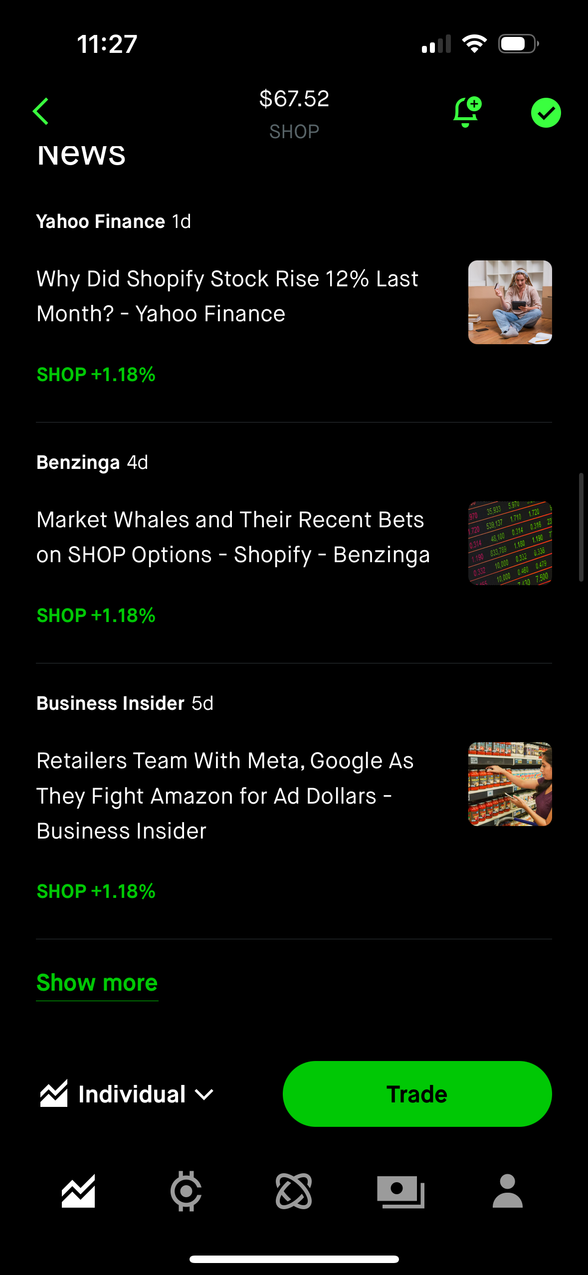 robinhood app screenshot 72