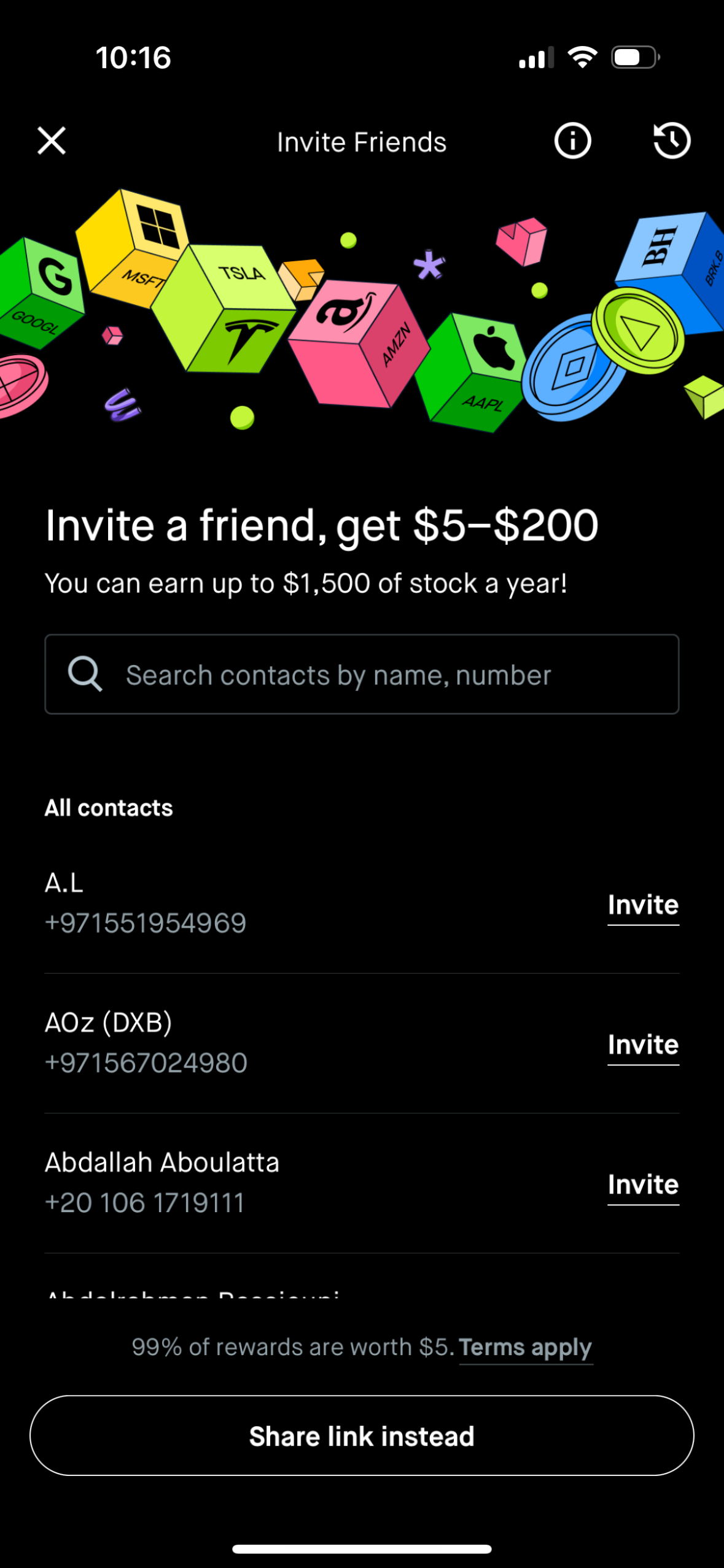 robinhood app screenshot 36
