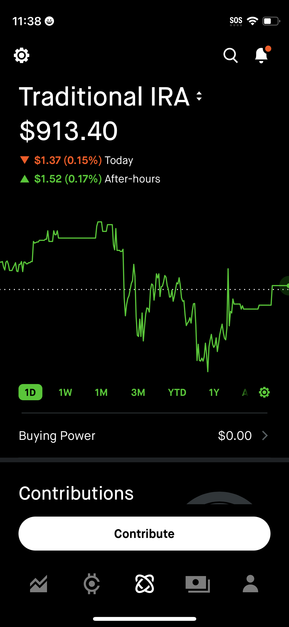 robinhood app screenshot 205