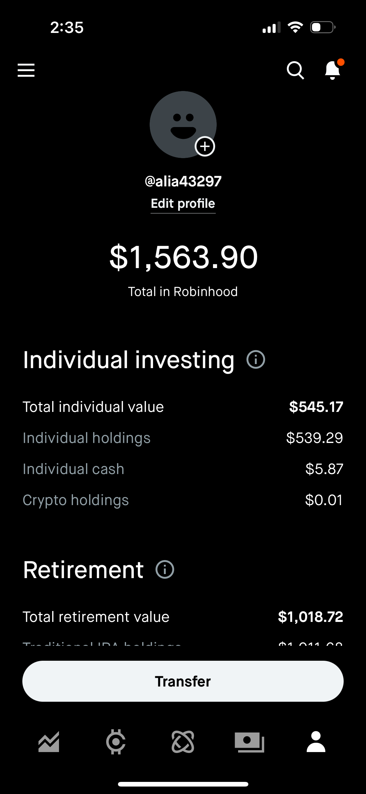 robinhood app screenshot 193