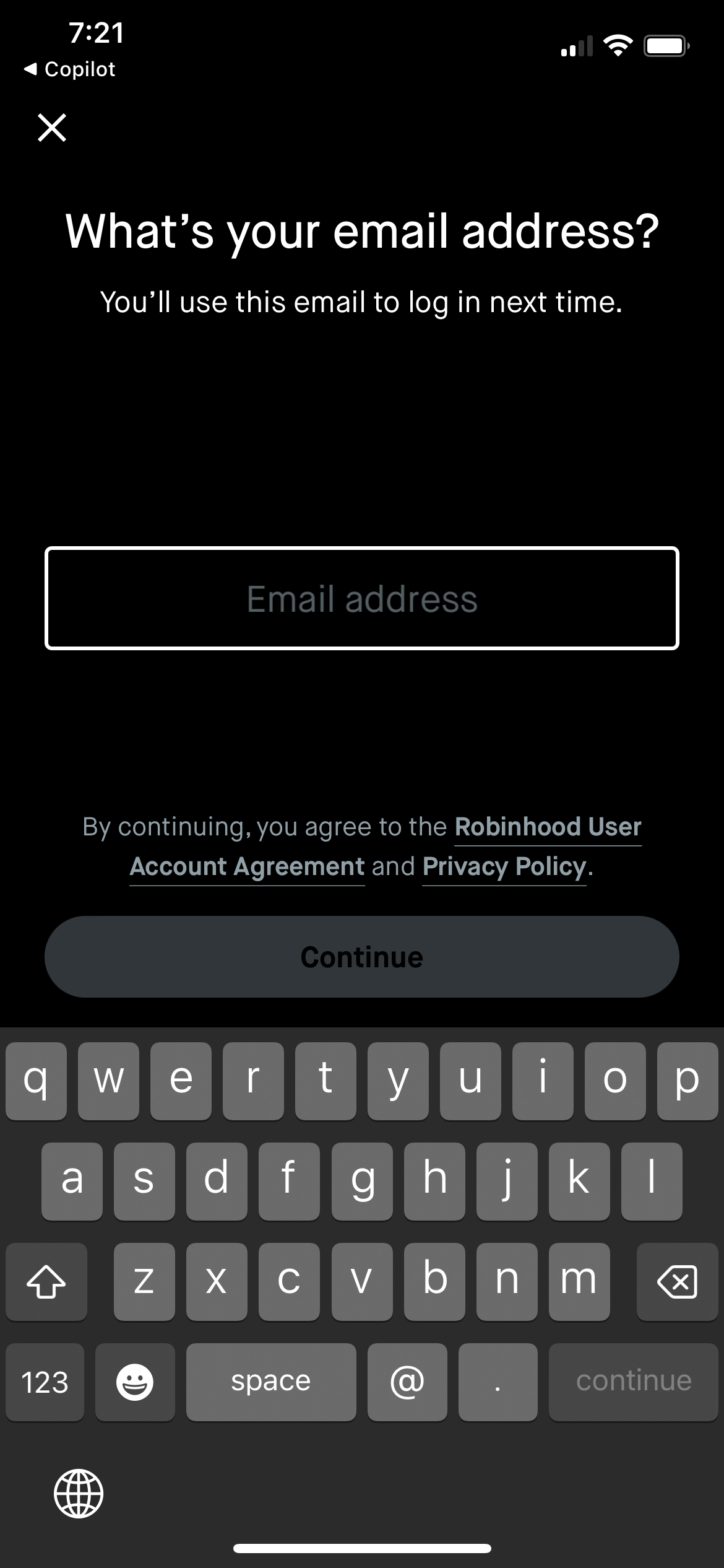robinhood app screenshot 165
