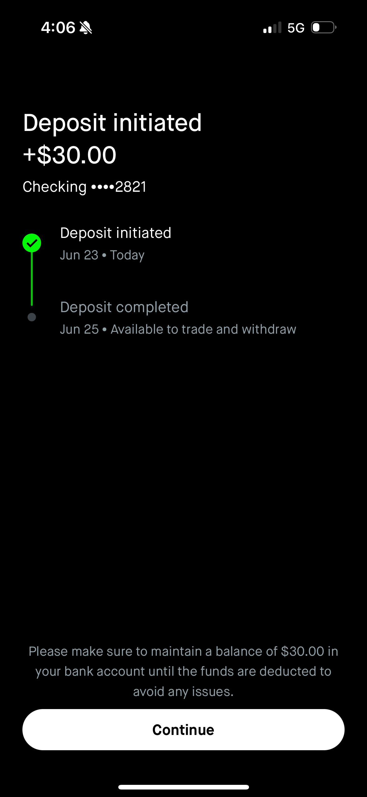 robinhood app screenshot 133