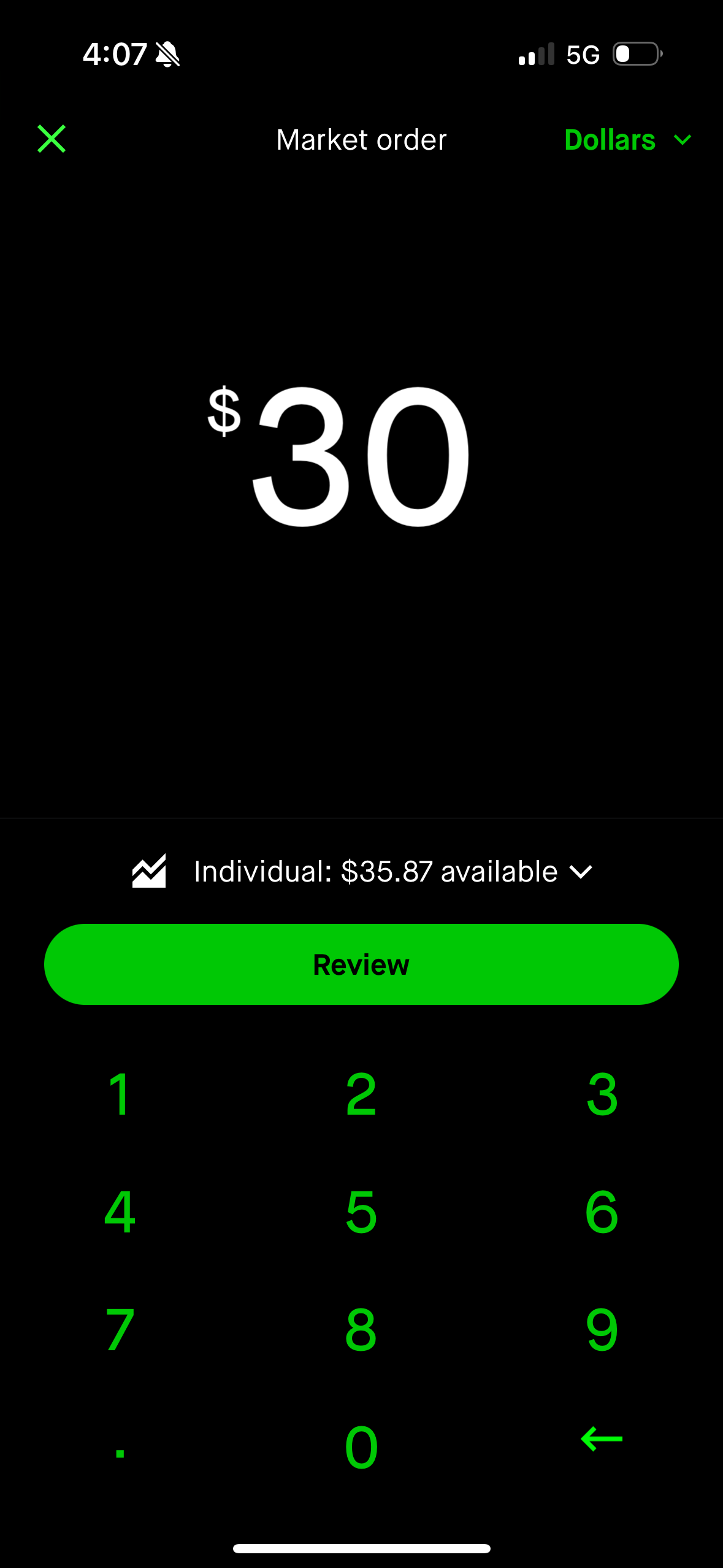 robinhood app screenshot 132