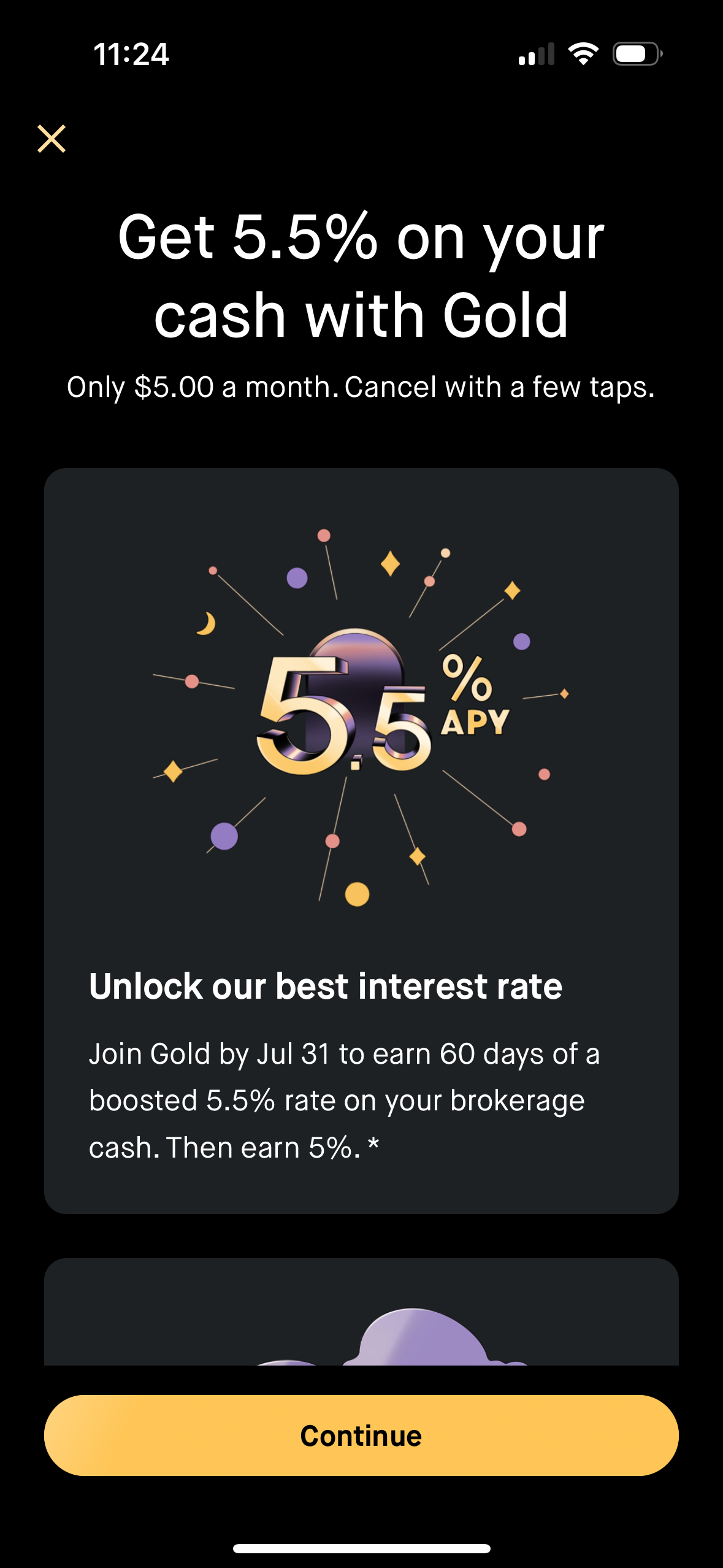 robinhood app screenshot 106