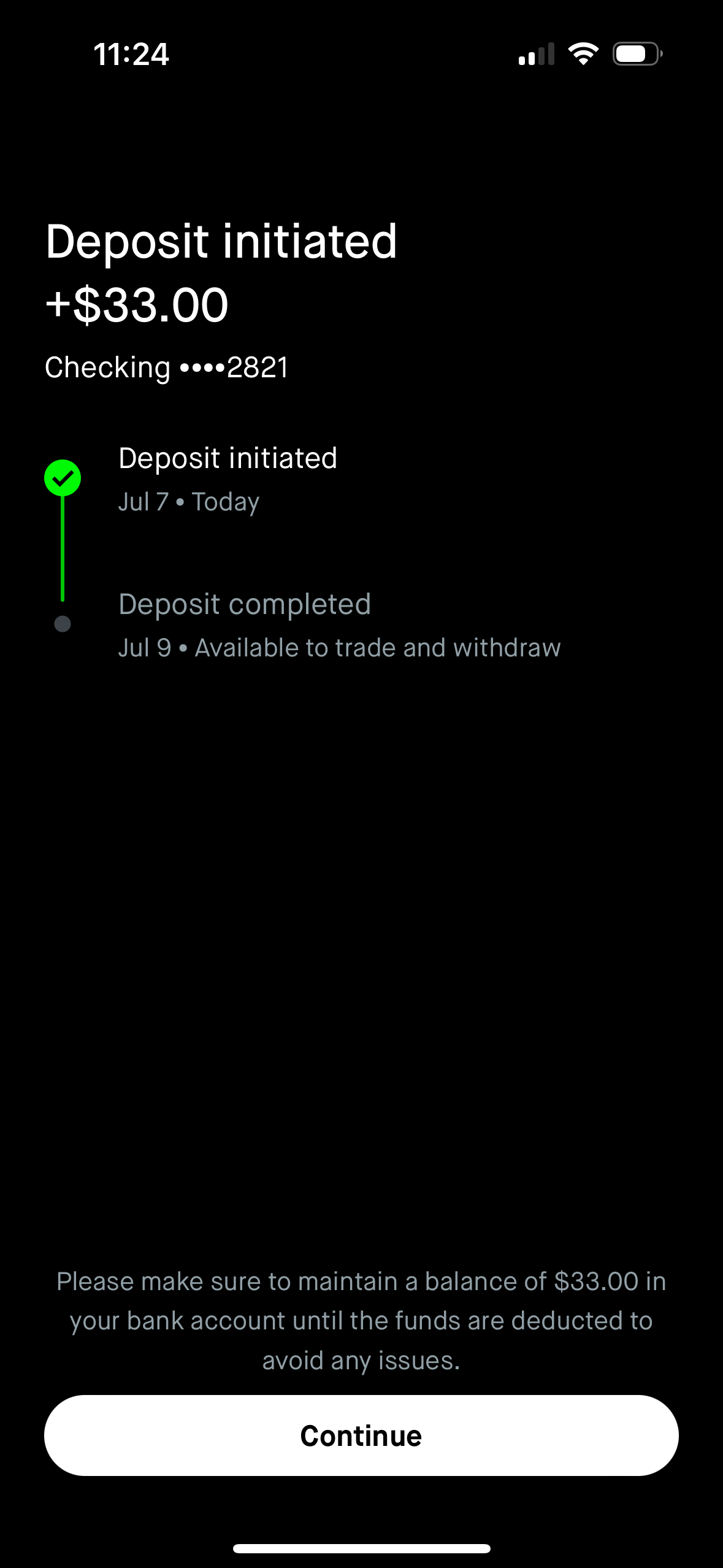 robinhood app screenshot 104