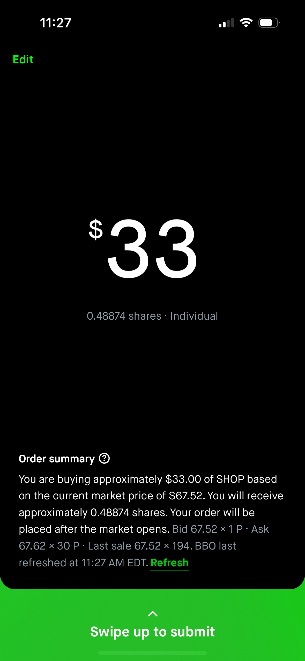 robinhood app screenshot 101