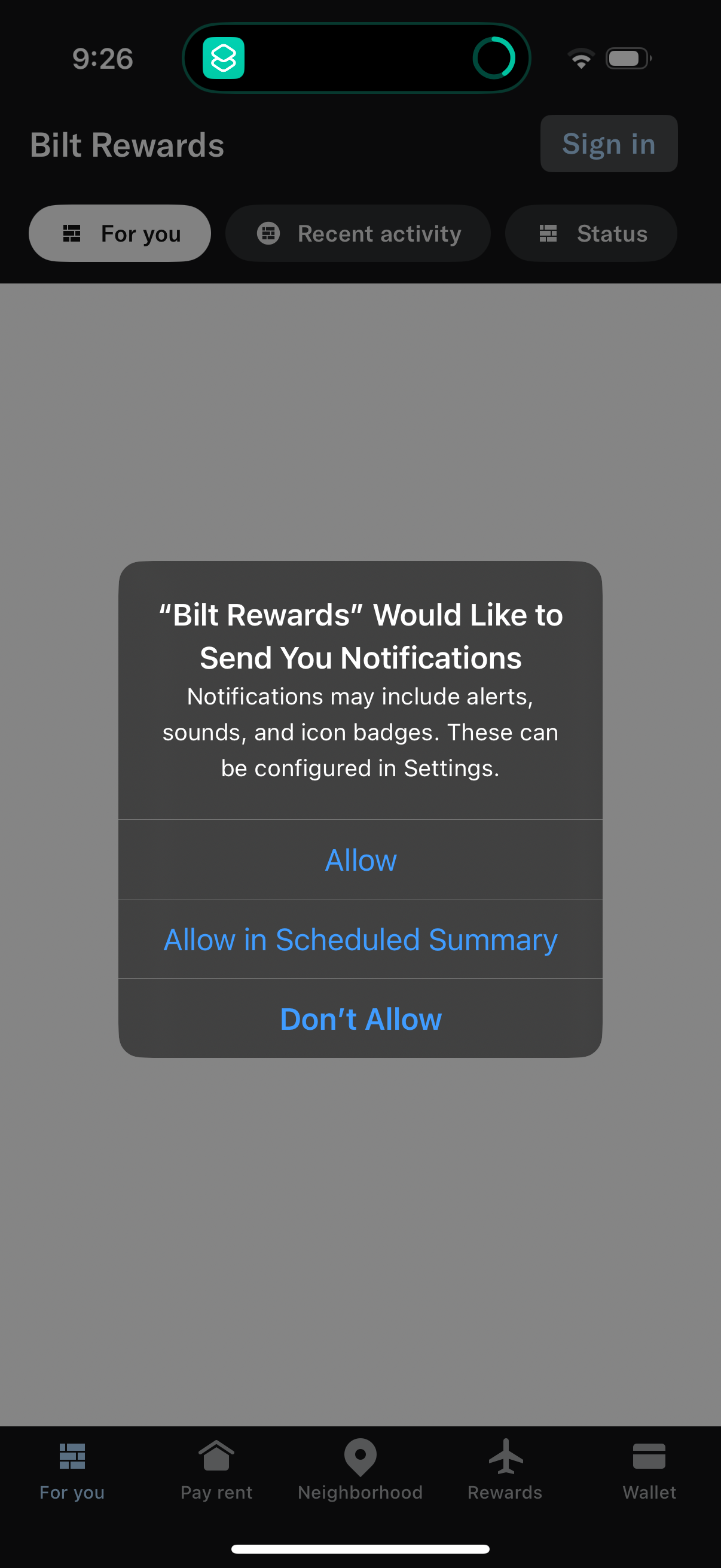 bilt app screenshot 21