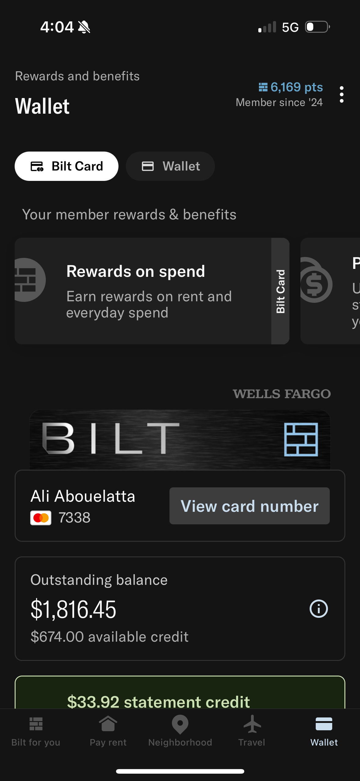 bilt app screenshot 3