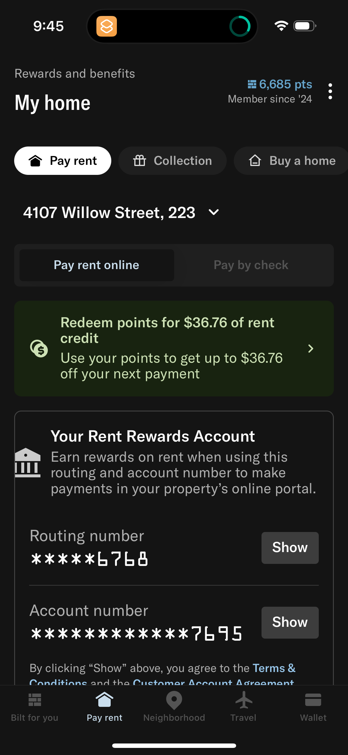 bilt app screenshot 49