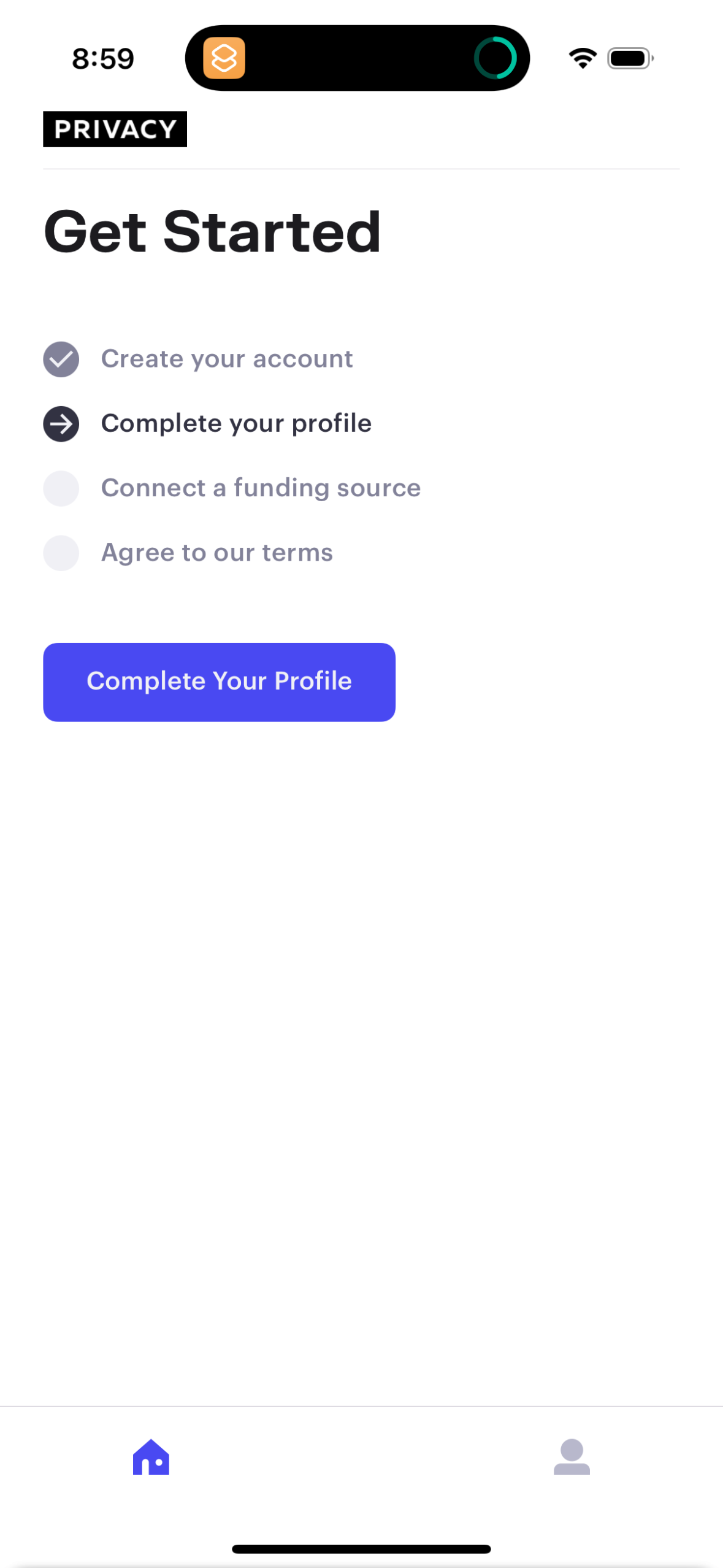 privacy app screenshot 1
