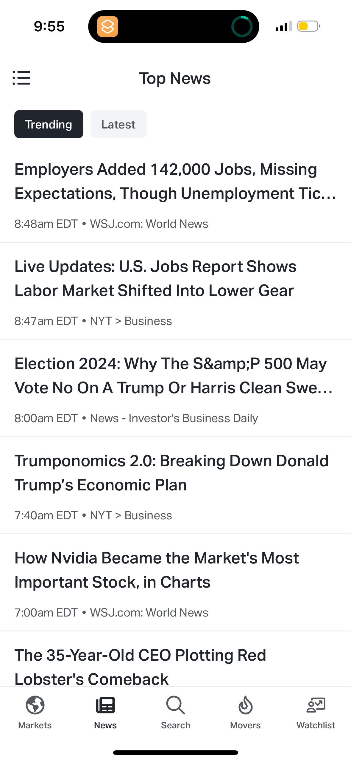 koyfin app screenshot 15