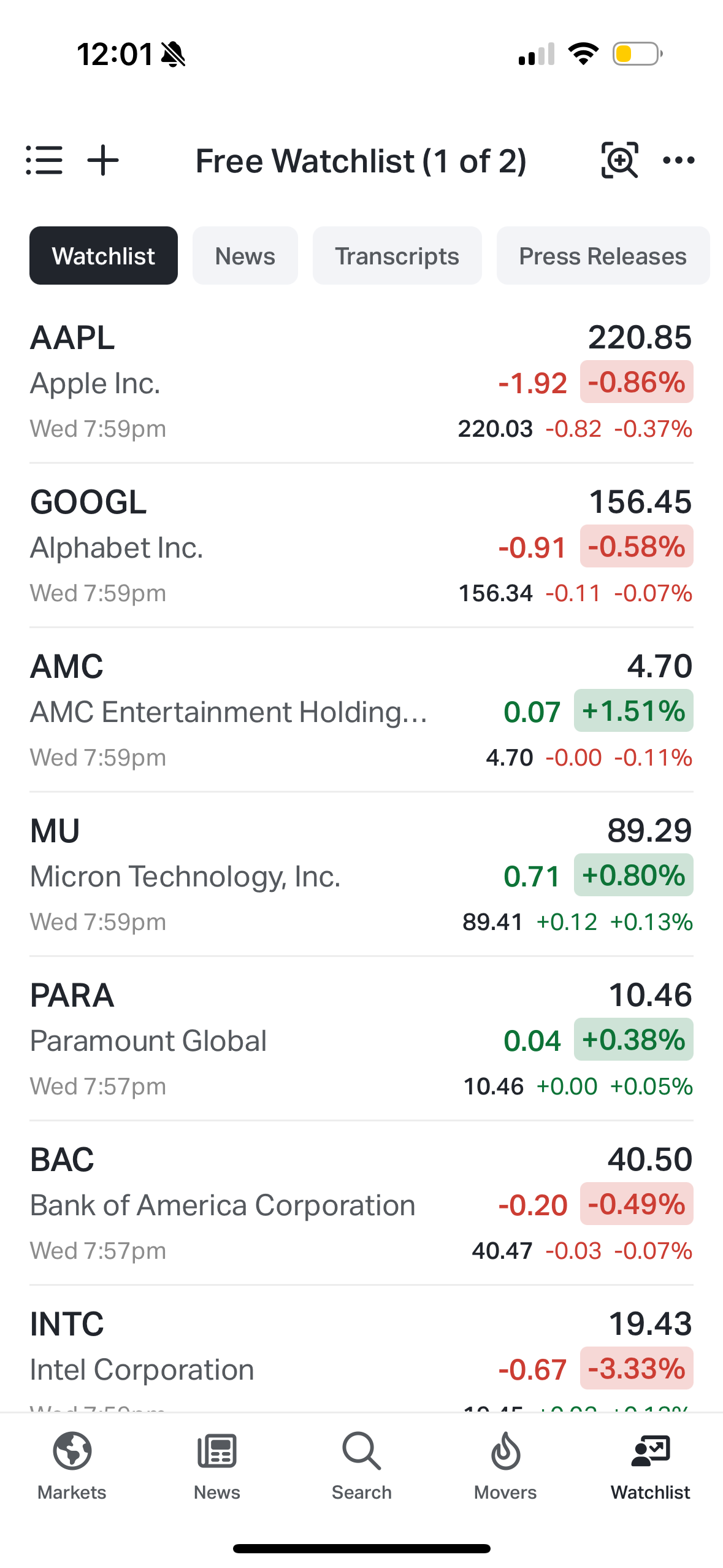 koyfin app screenshot 14
