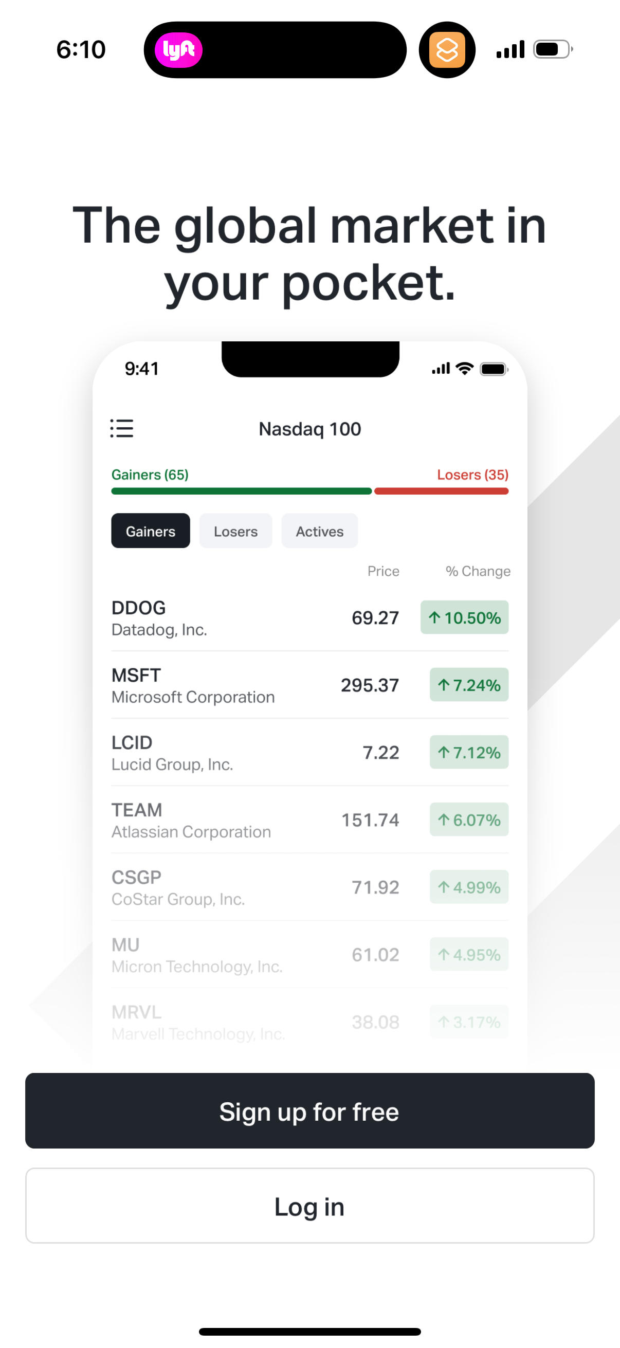 koyfin app screenshot 9