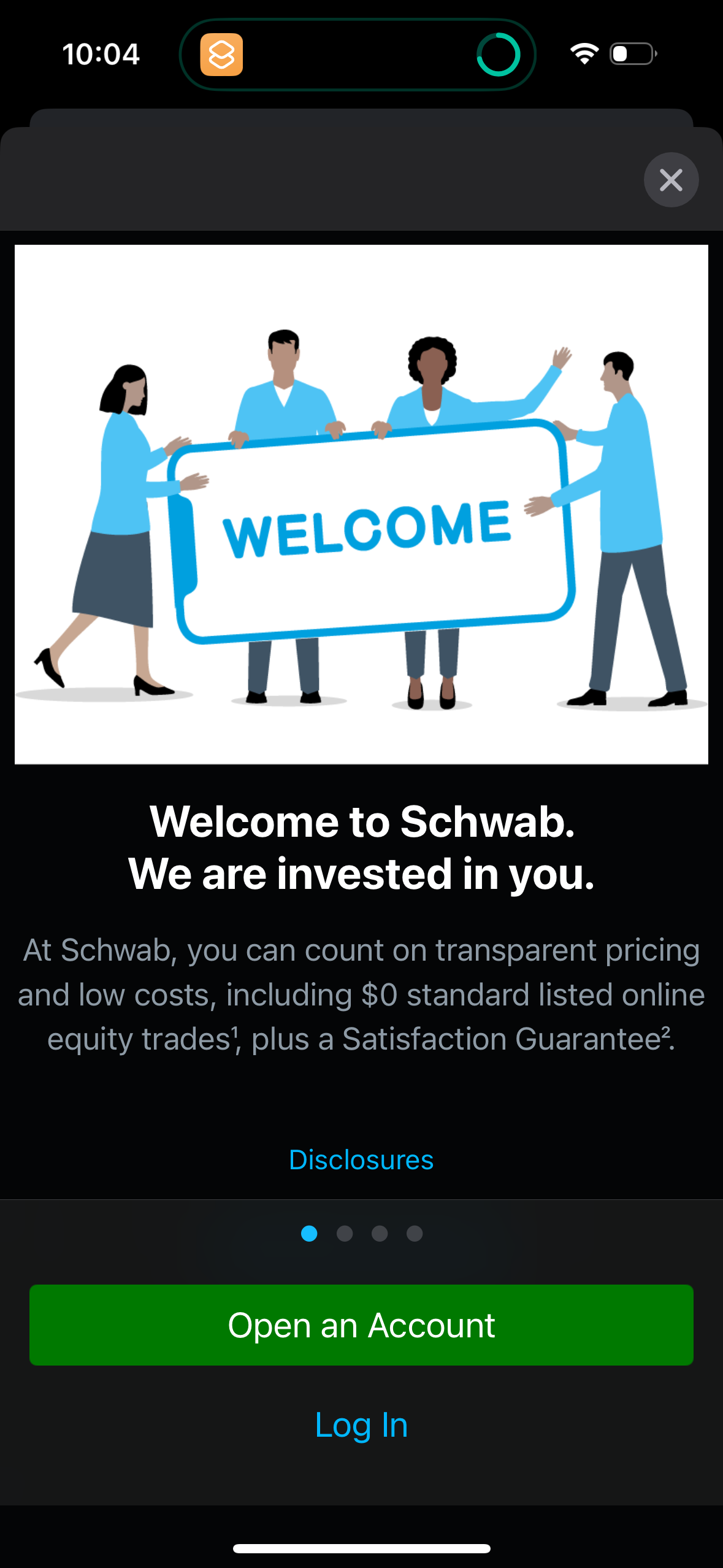 schwab app screenshot 23
